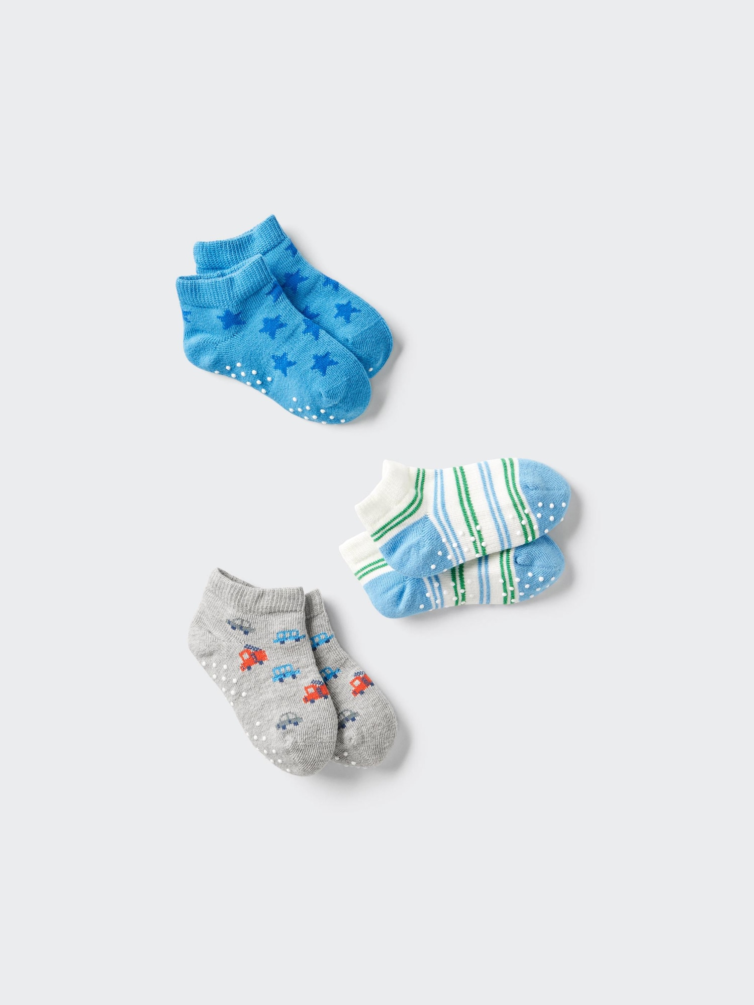Короткие носки (набор 3 пары) — UNIQLO