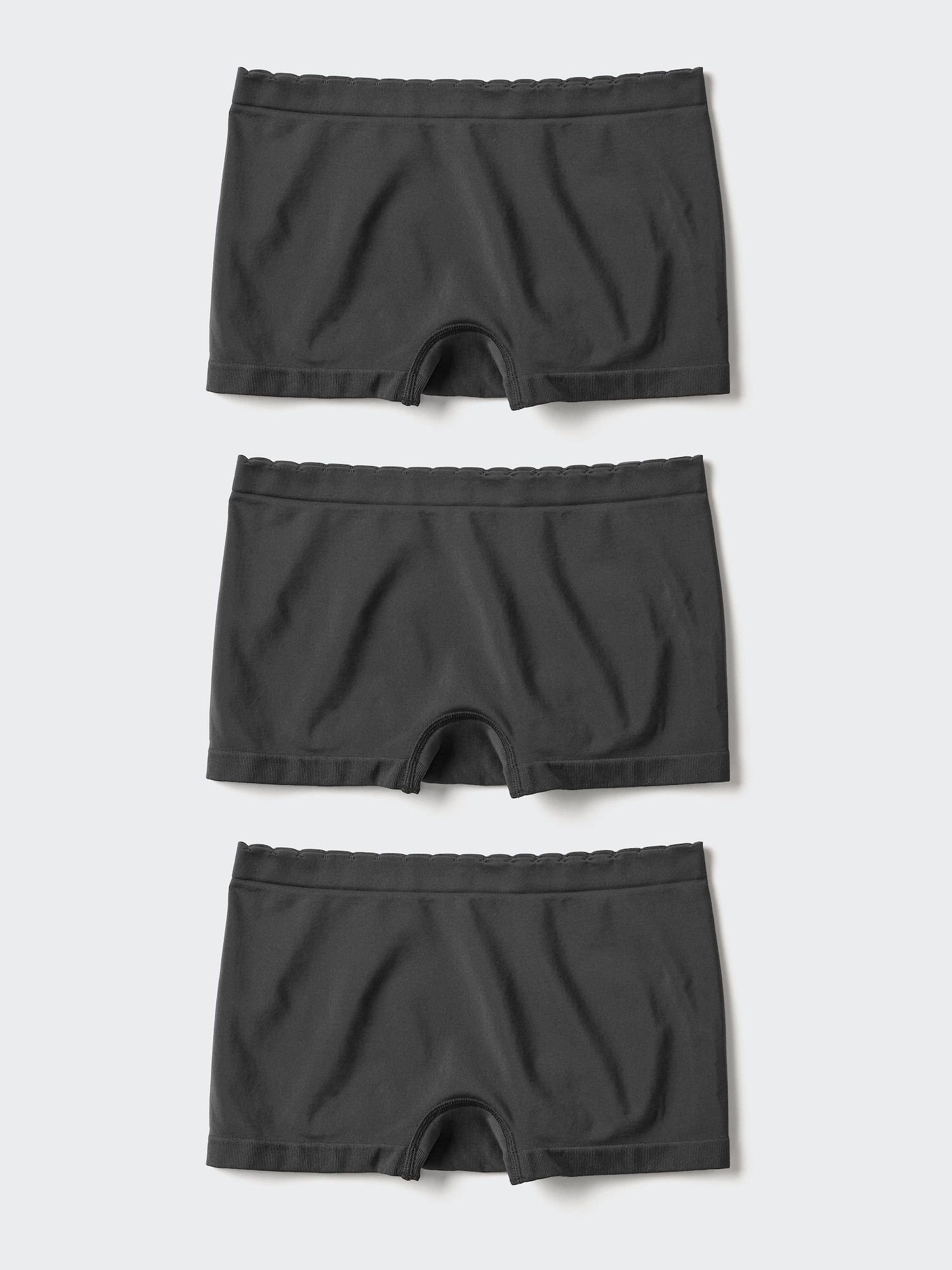 Girls AIRism бесшовные трусы (3 пары) — UNIQLO