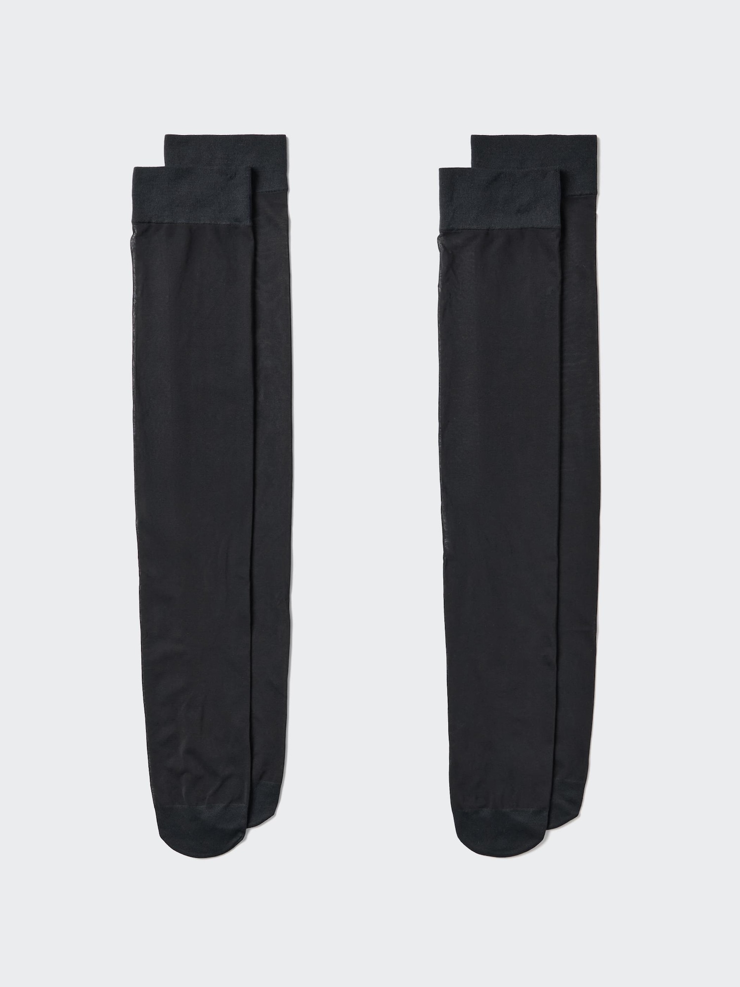 Носки высокие прозрачные 2 пары — UNIQLO