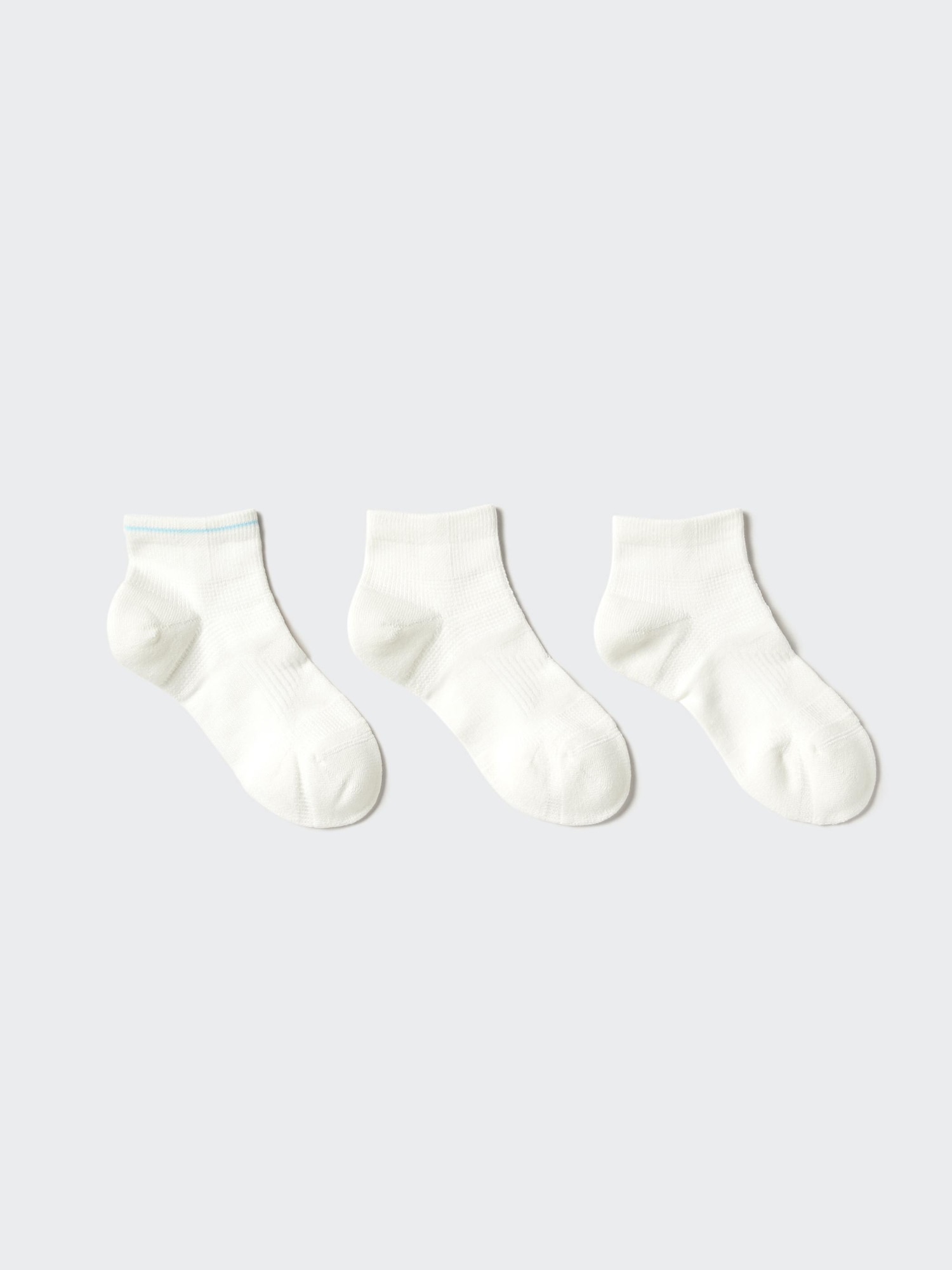 Короткие носки с махровой полосой (набор 3 пары) — UNIQLO