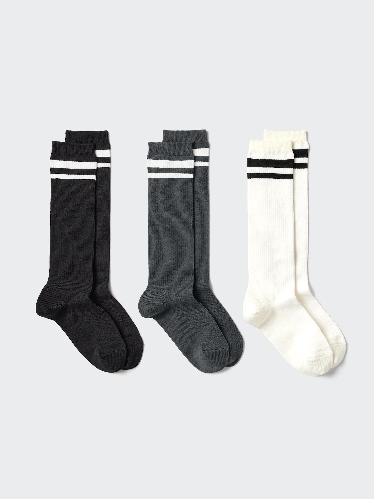 Высокие носки (3 пары) — UNIQLO
