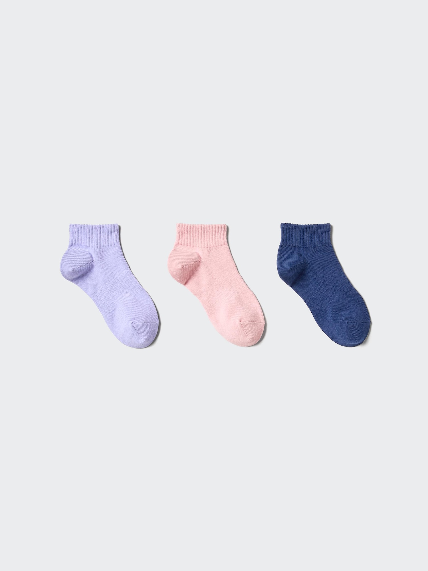 Короткие носки (набор 3 пары) — UNIQLO