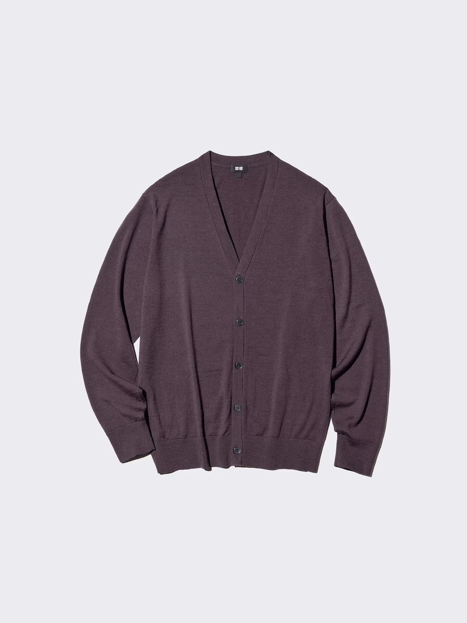 Кардиган с V-образным вырезом из мериноса — UNIQLO