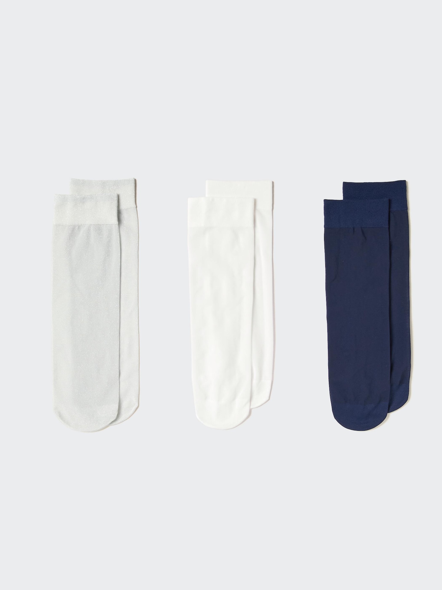 Носки 3 пары — UNIQLO