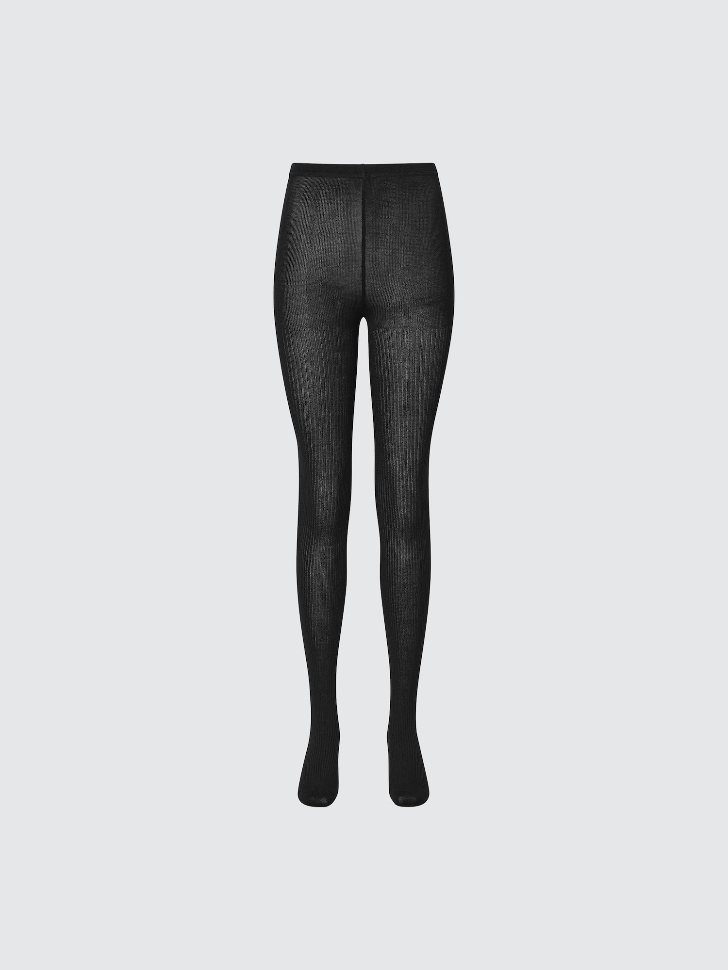HEATTECH трикотажные рубчатые колготки — UNIQLO