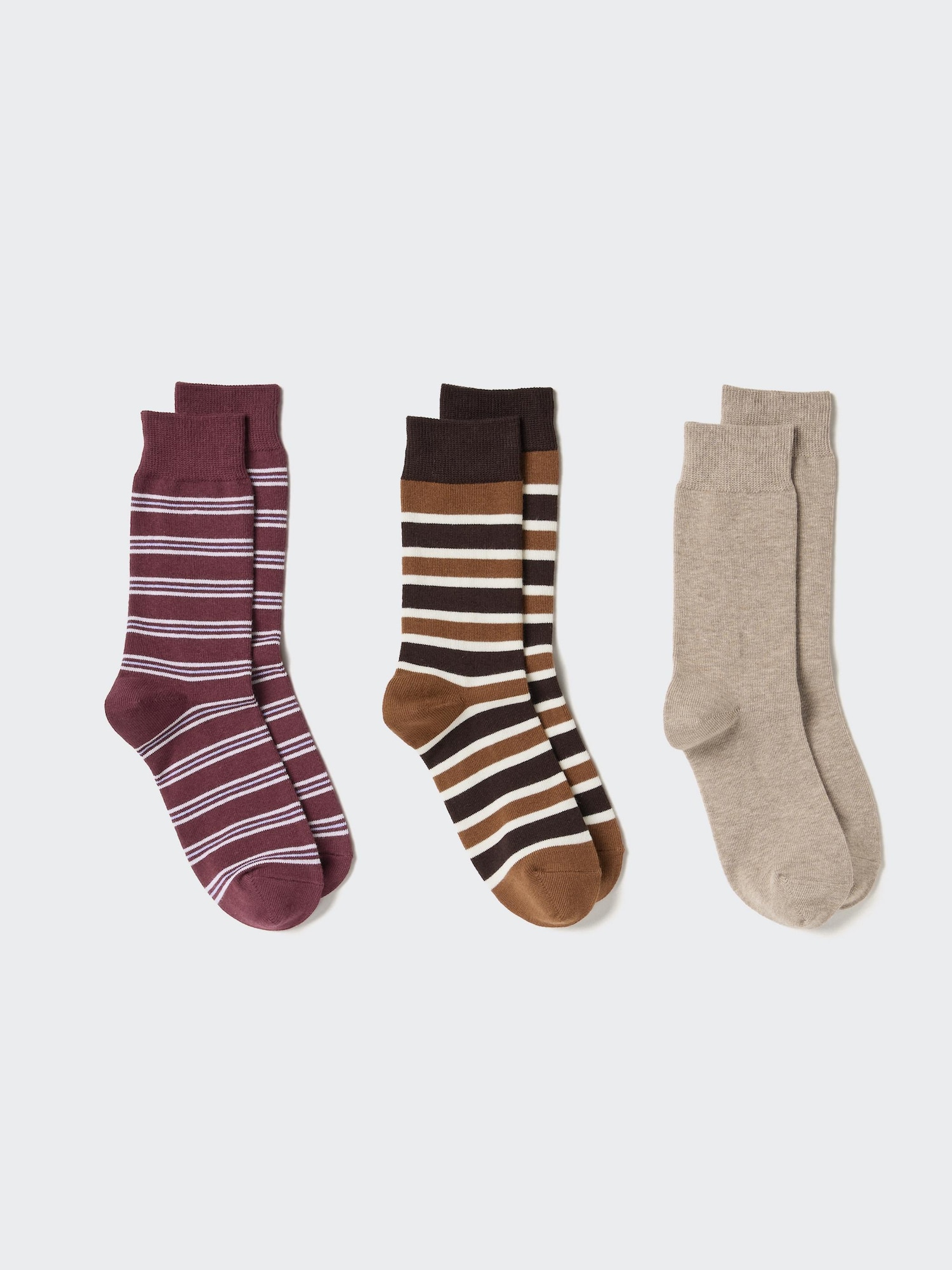Носки 3 пары — UNIQLO