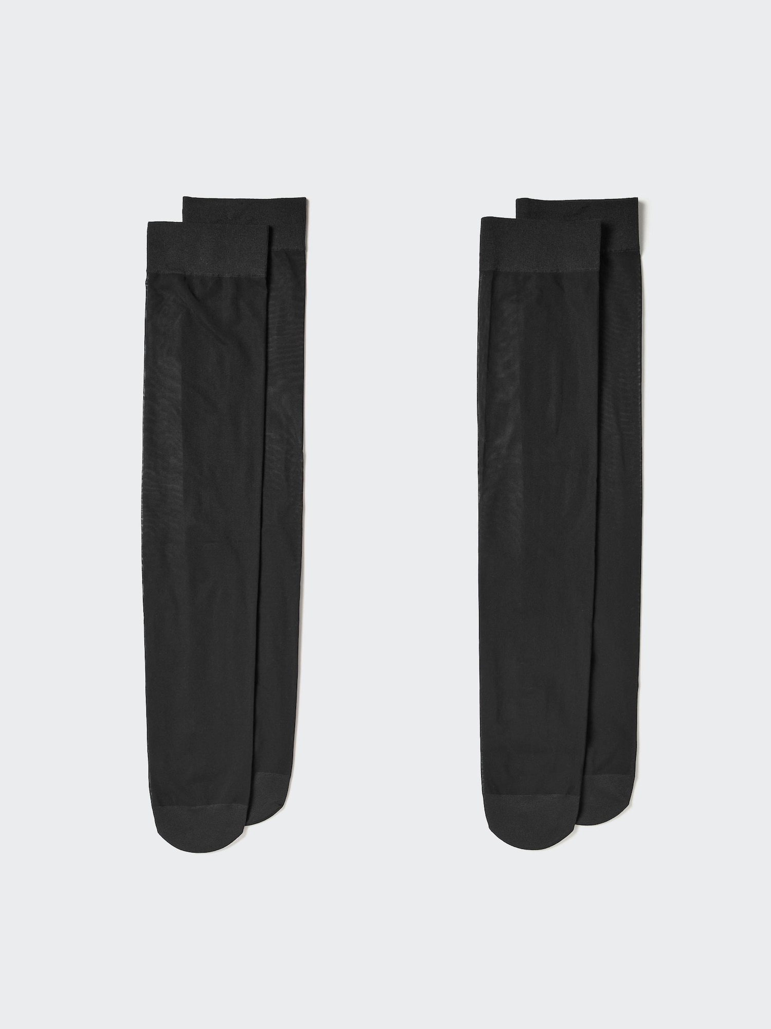 Прозрачные высокие носки 2P — UNIQLO
