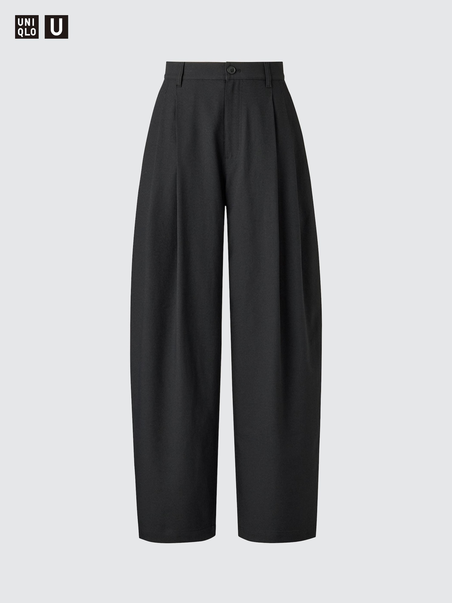 Брюки с закладкой и радикальным кроем — UNIQLO