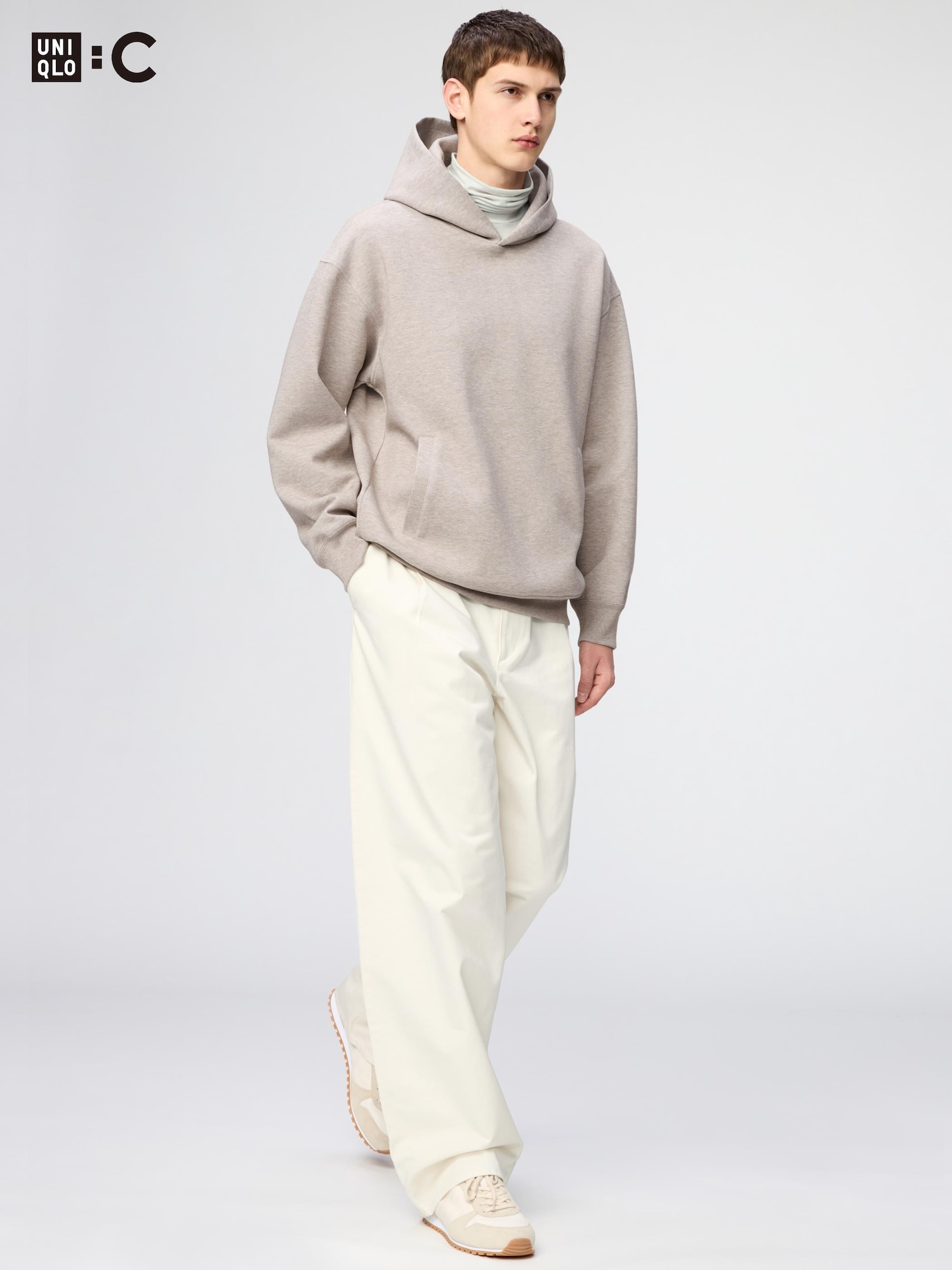 Бочкообразные брюки удлиненные — UNIQLO