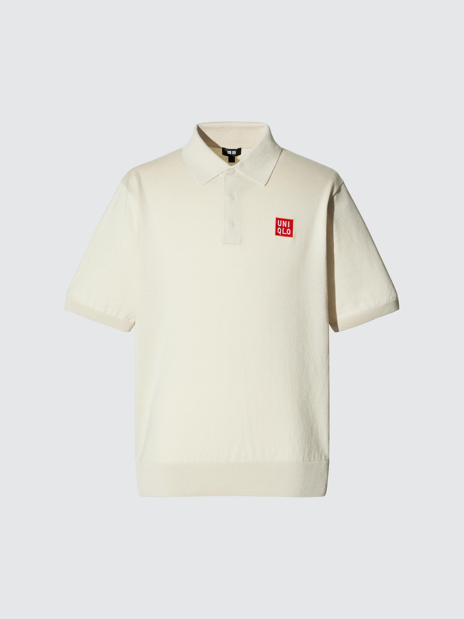 Стираемое трикотажное поло/Адам Скотт — UNIQLO