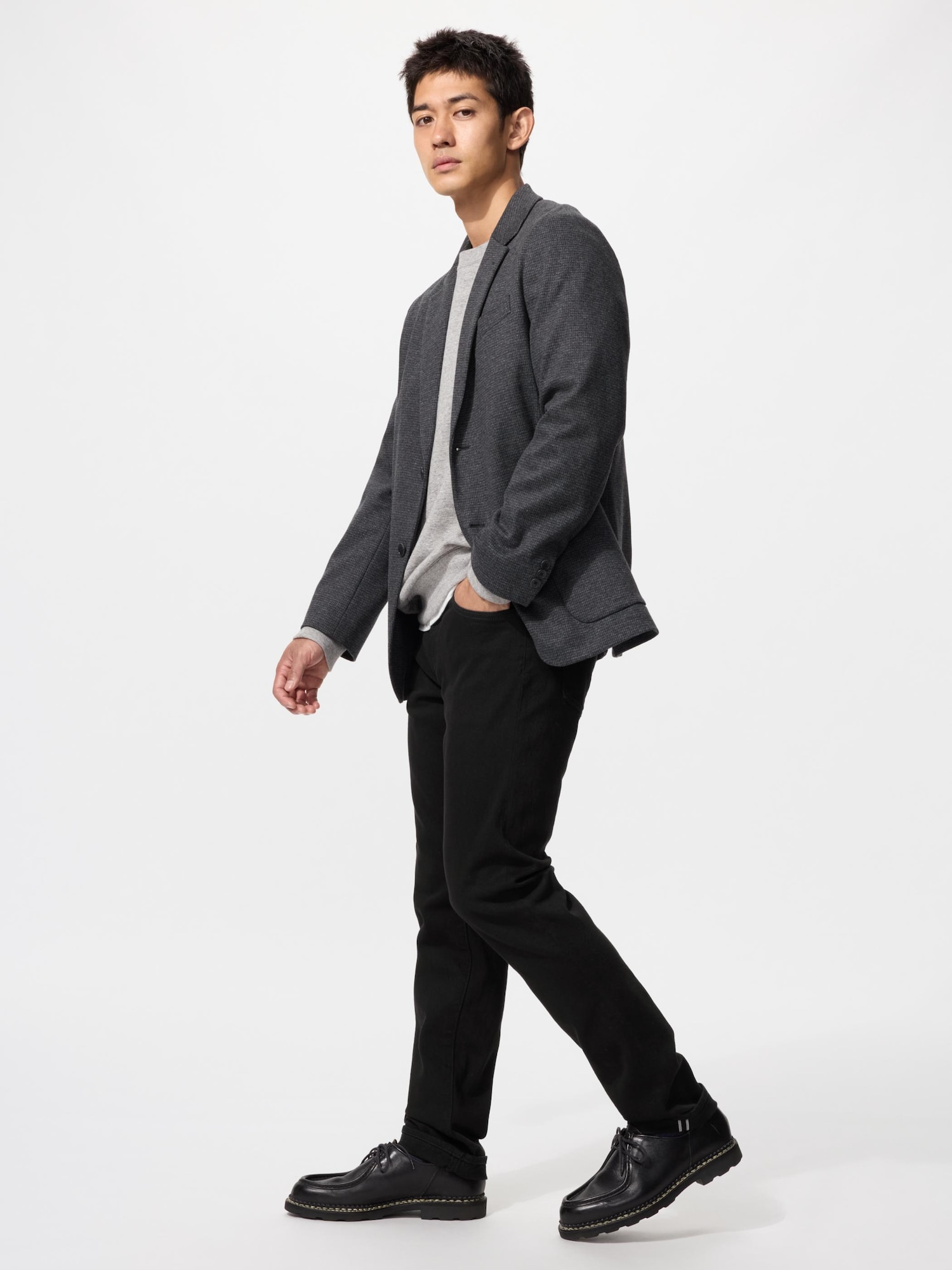 Джинсы slim fit селвидж — UNIQLO