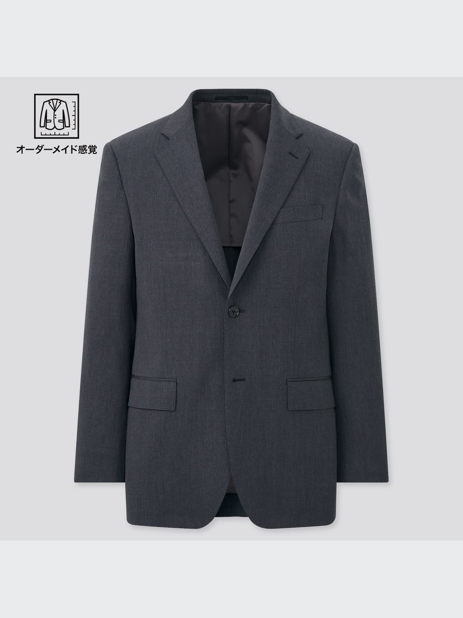 Эластичный шерстяной пиджак (2021) — UNIQLO