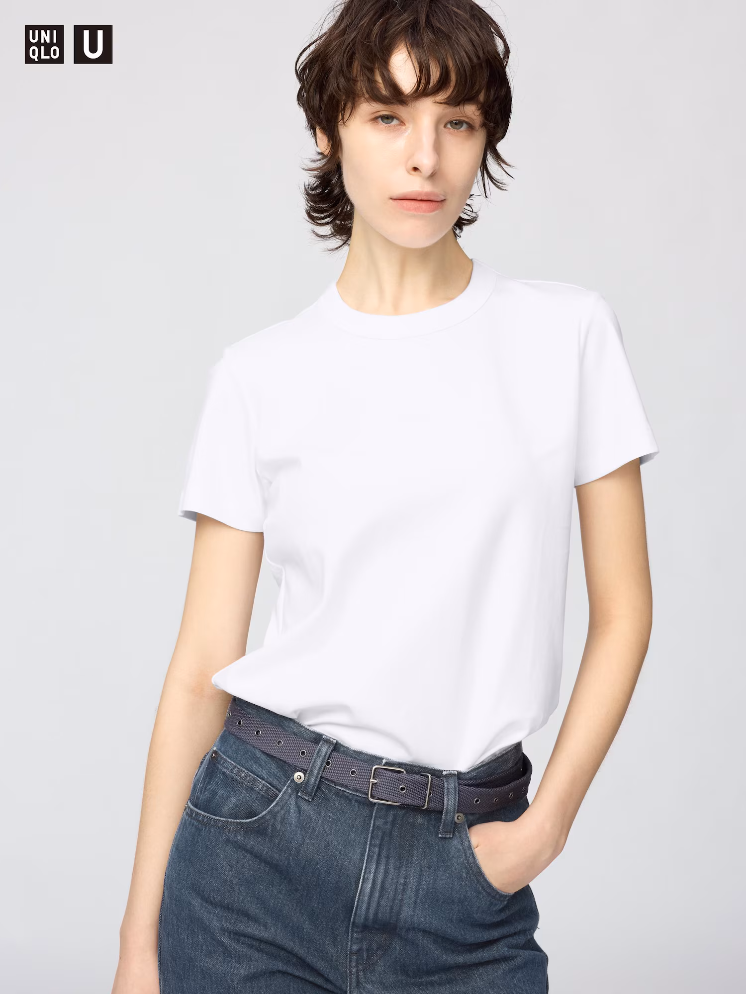 Футболка с круглым вырезом — UNIQLO