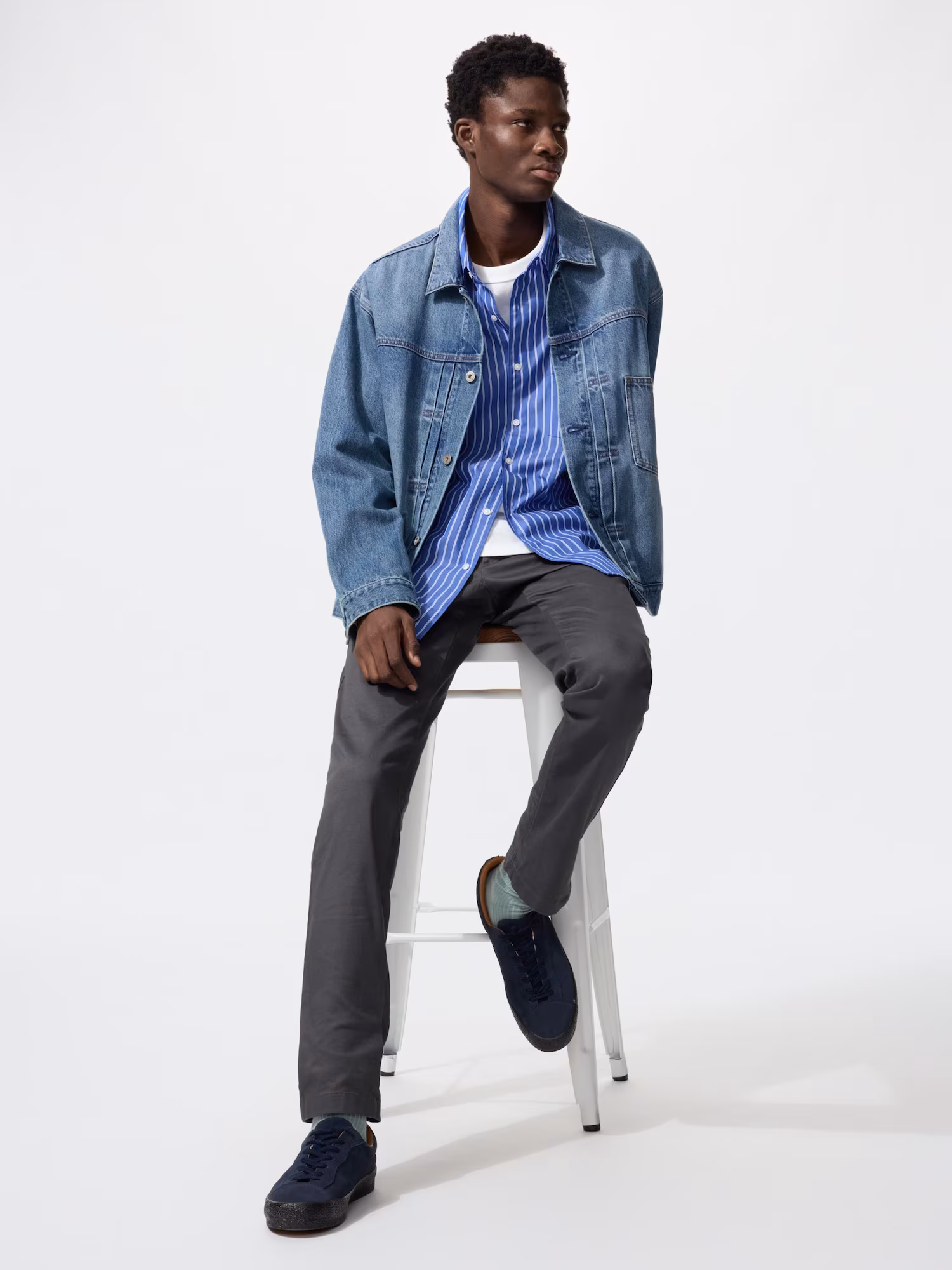 Брюки чинос slim fit — UNIQLO