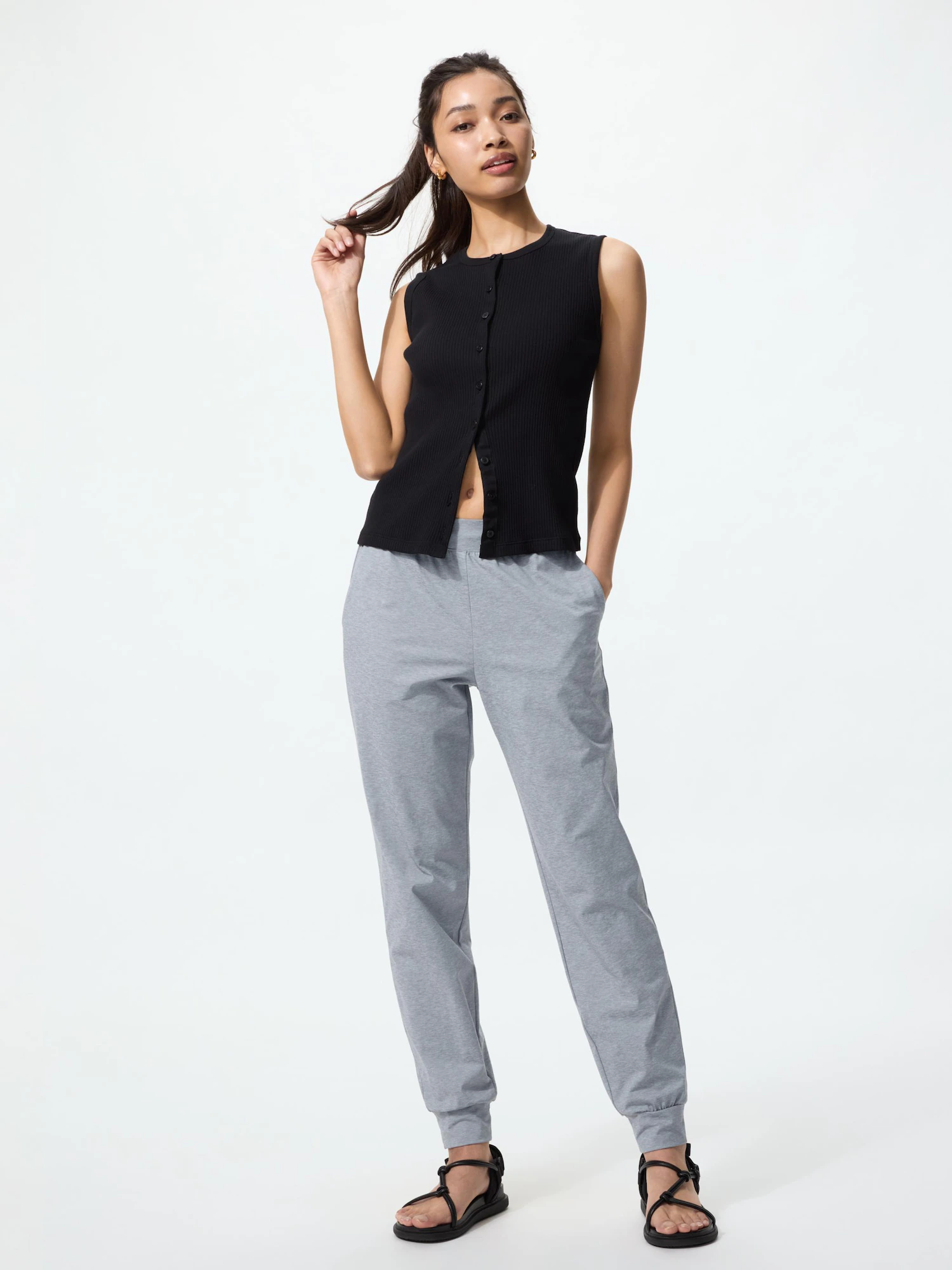 Джоггеры Ultra Stretch Active, удлинённые — UNIQLO