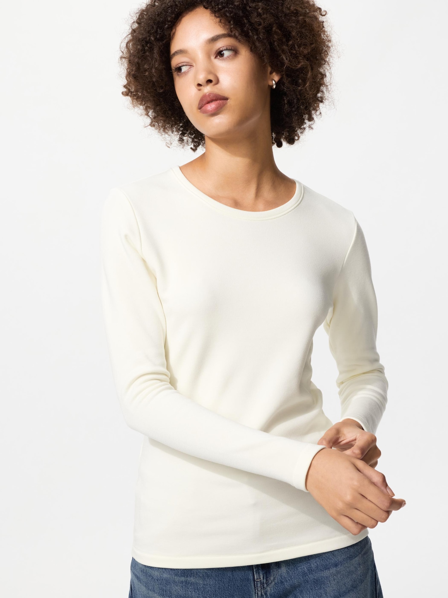 HEATTECH Ultra Warm термобельё с круглым вырезом — UNIQLO