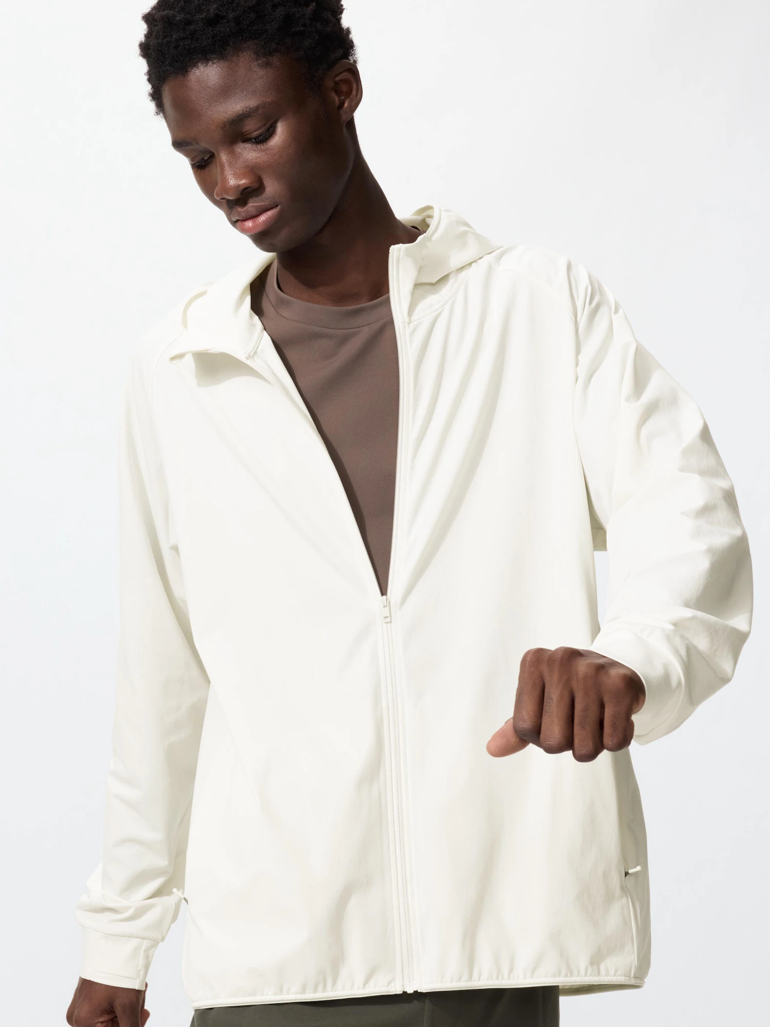 Худи Dry EX с UV-защитой на молнии — UNIQLO