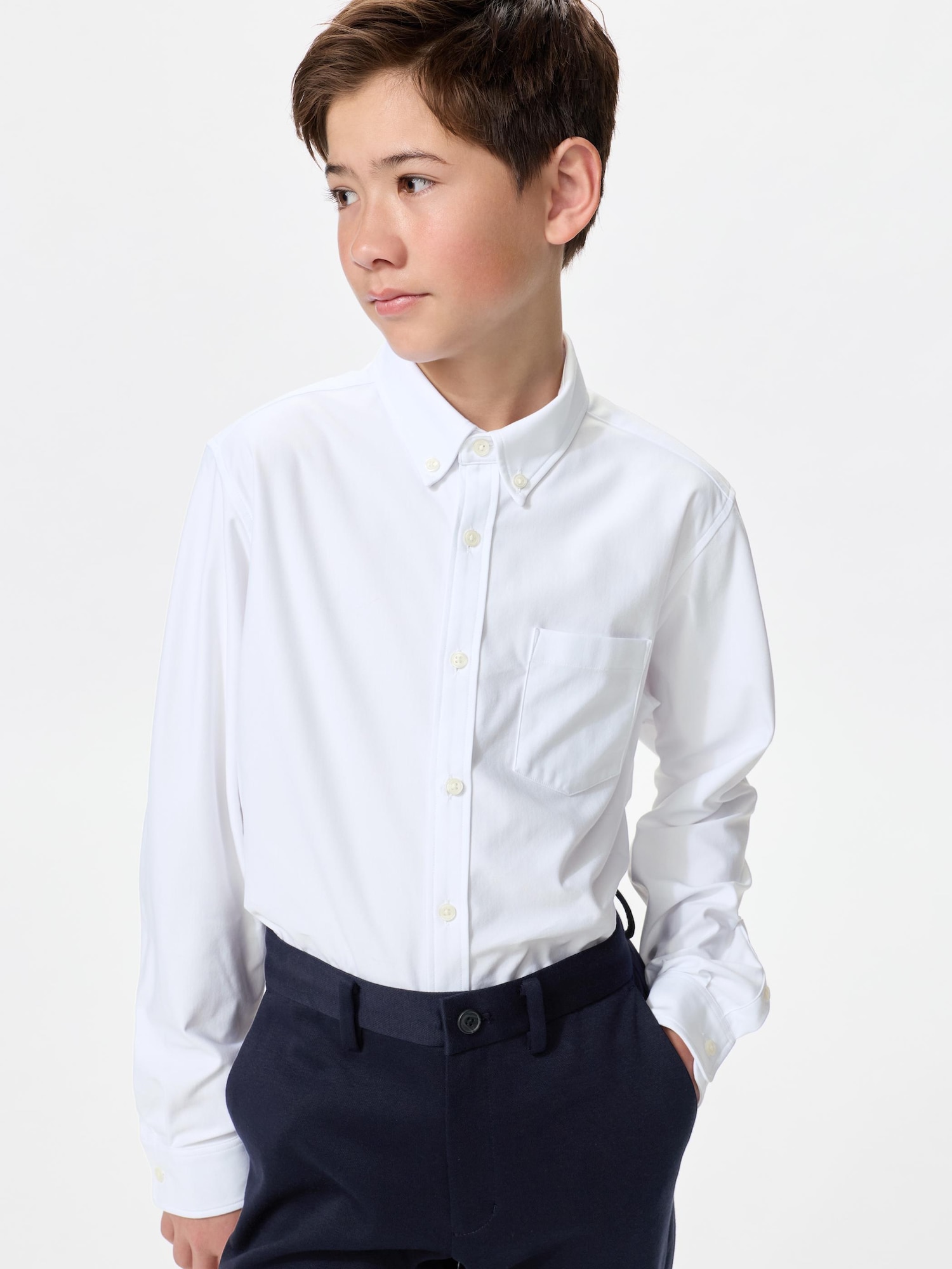 Рубашка комфорт-фит формальная — UNIQLO