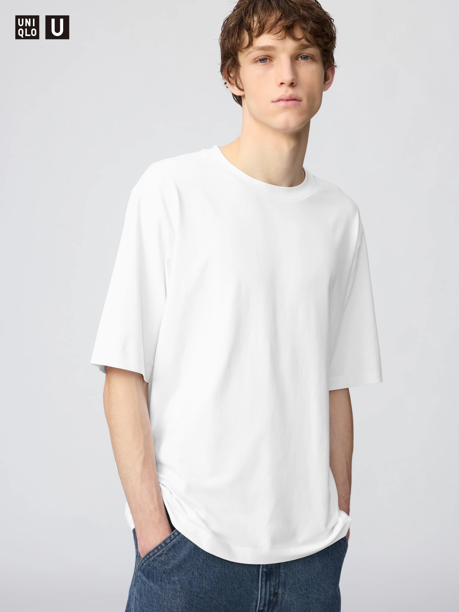 Футболка Dry EX круглый вырез — UNIQLO