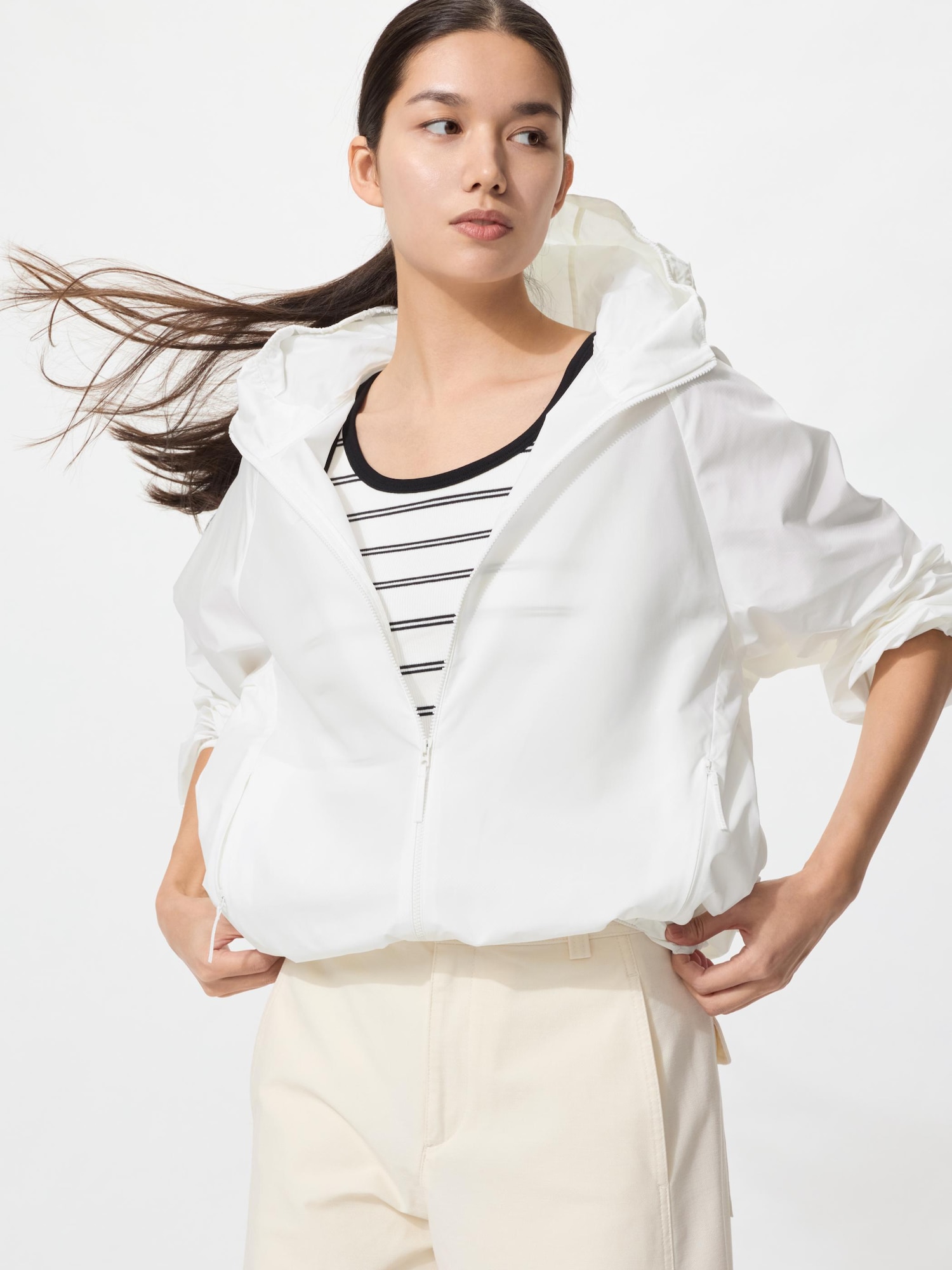 Парка складная с UV-защитой — UNIQLO