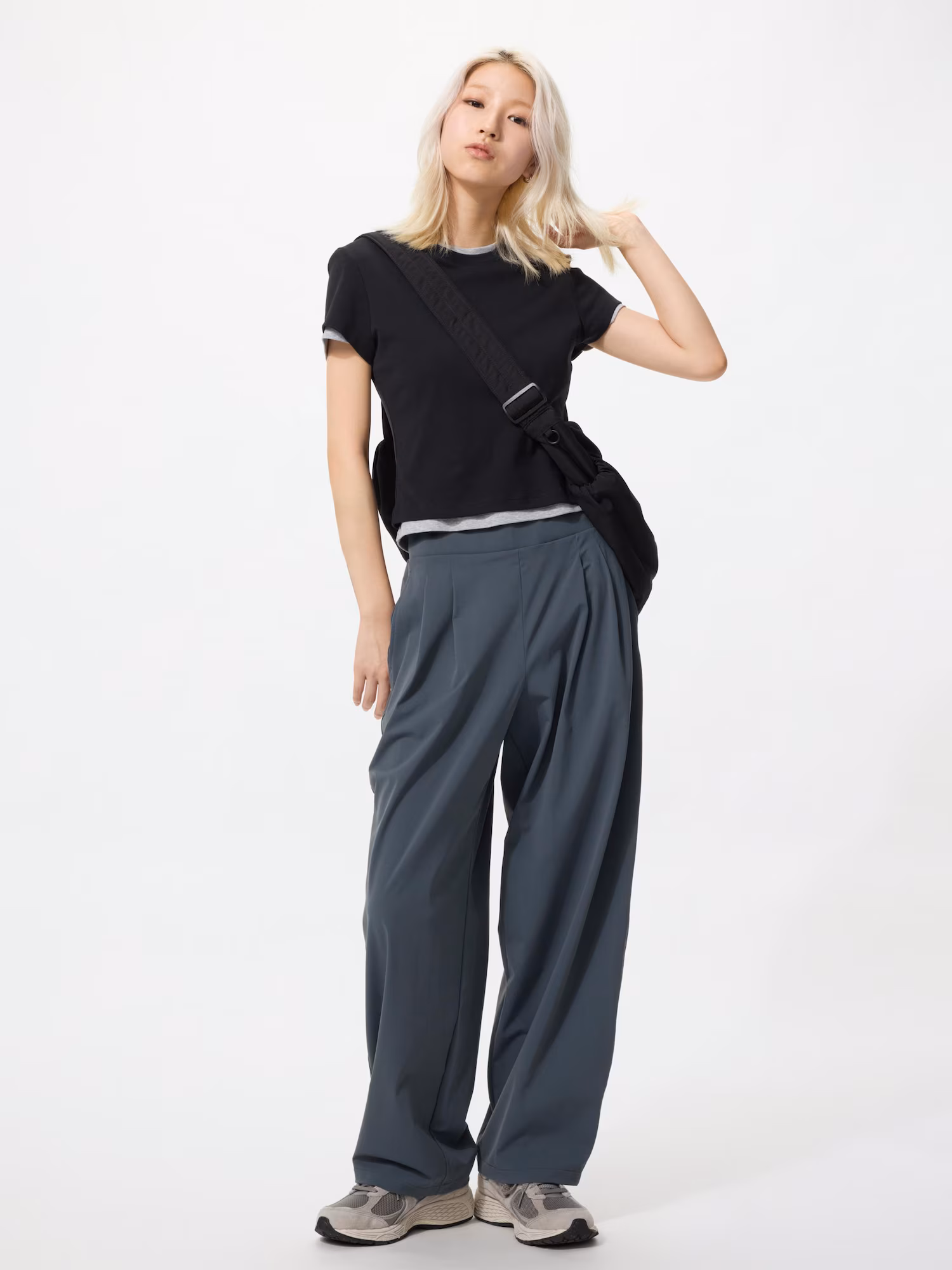 Широкие брюки Ultra Stretch Active — UNIQLO