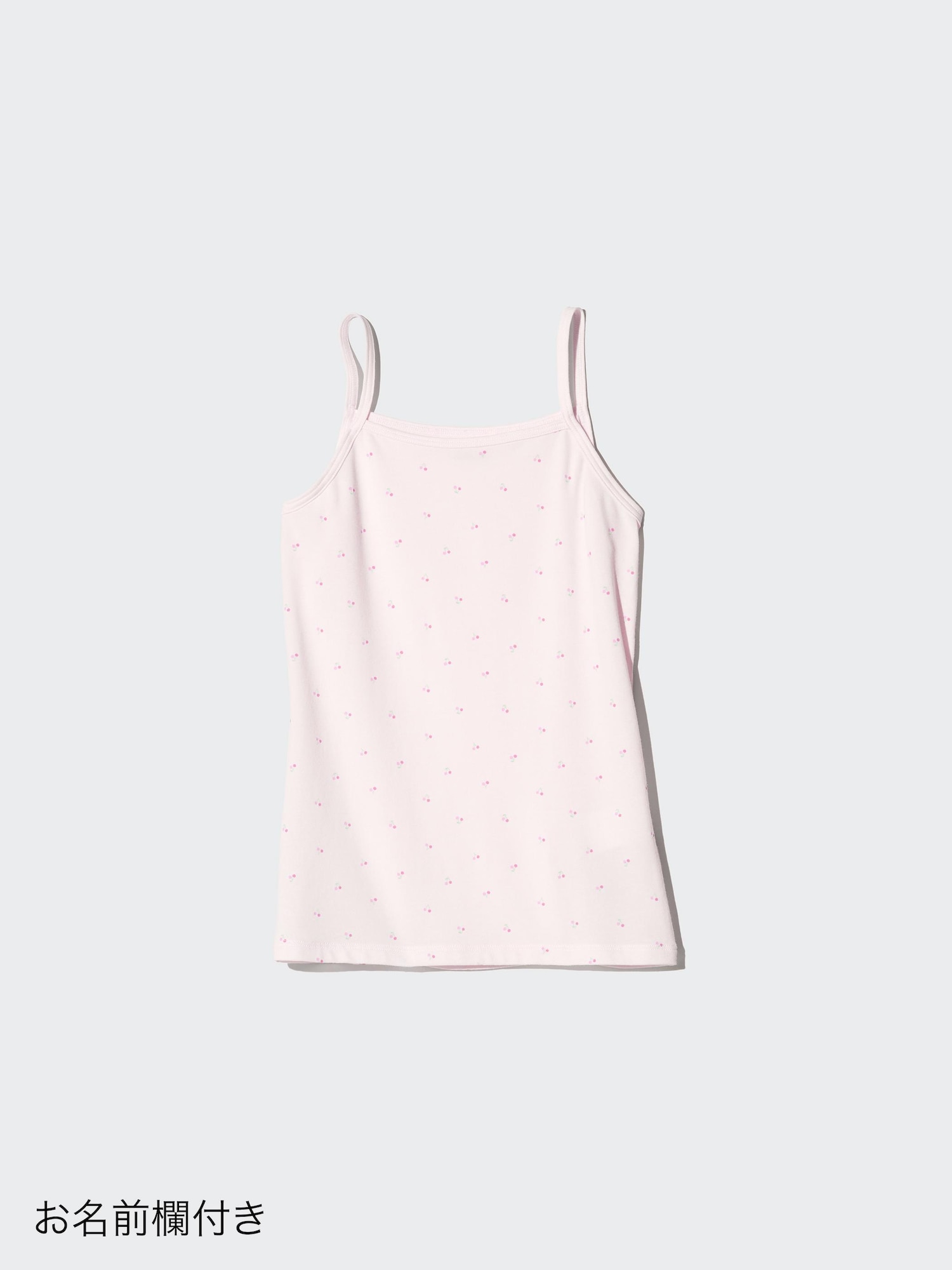 Girls AIRism майка-камисоль из хлопкового микса с принтом — UNIQLO