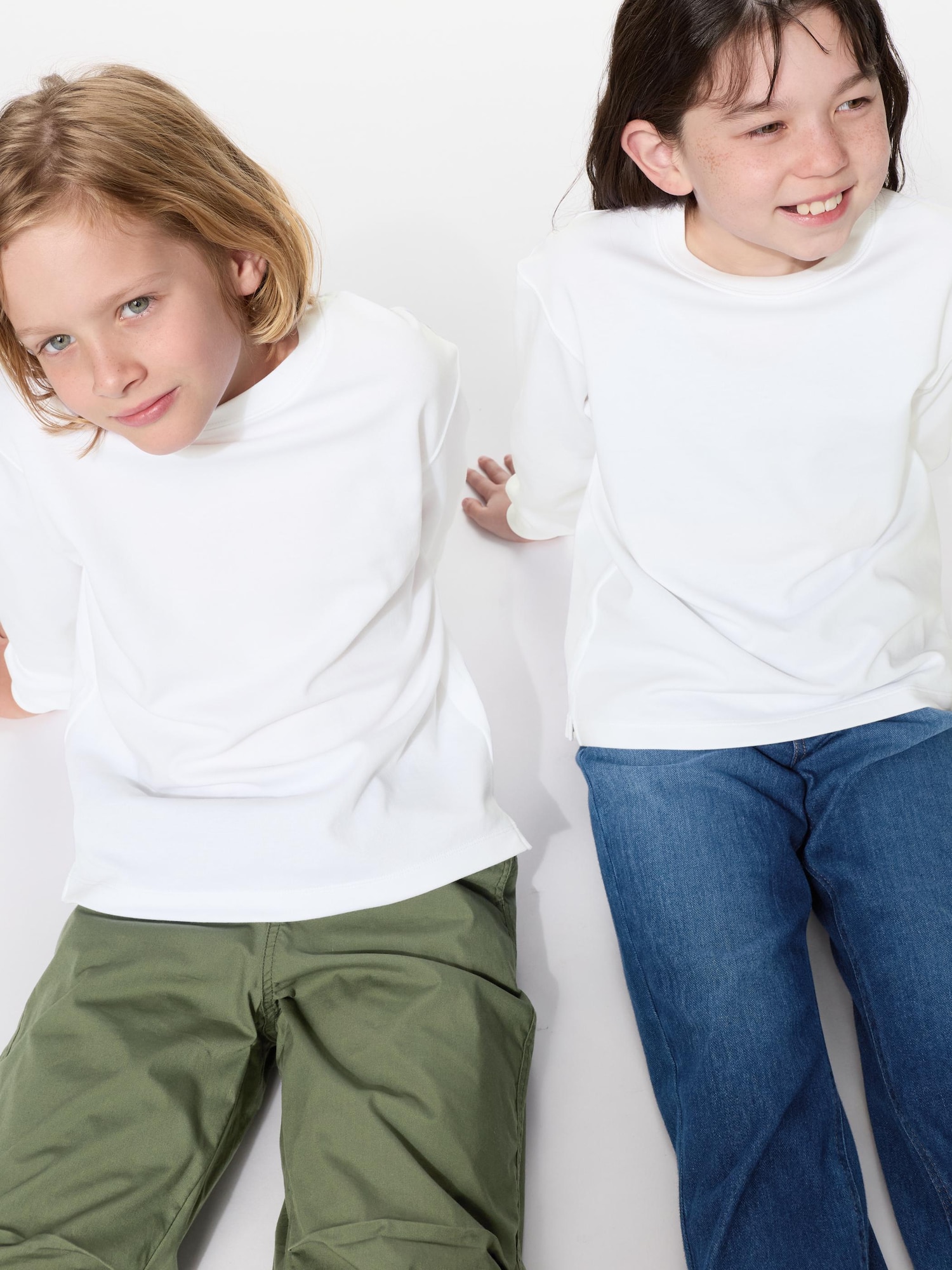 AIRism хлопковая футболка с круглым вырезом — UNIQLO