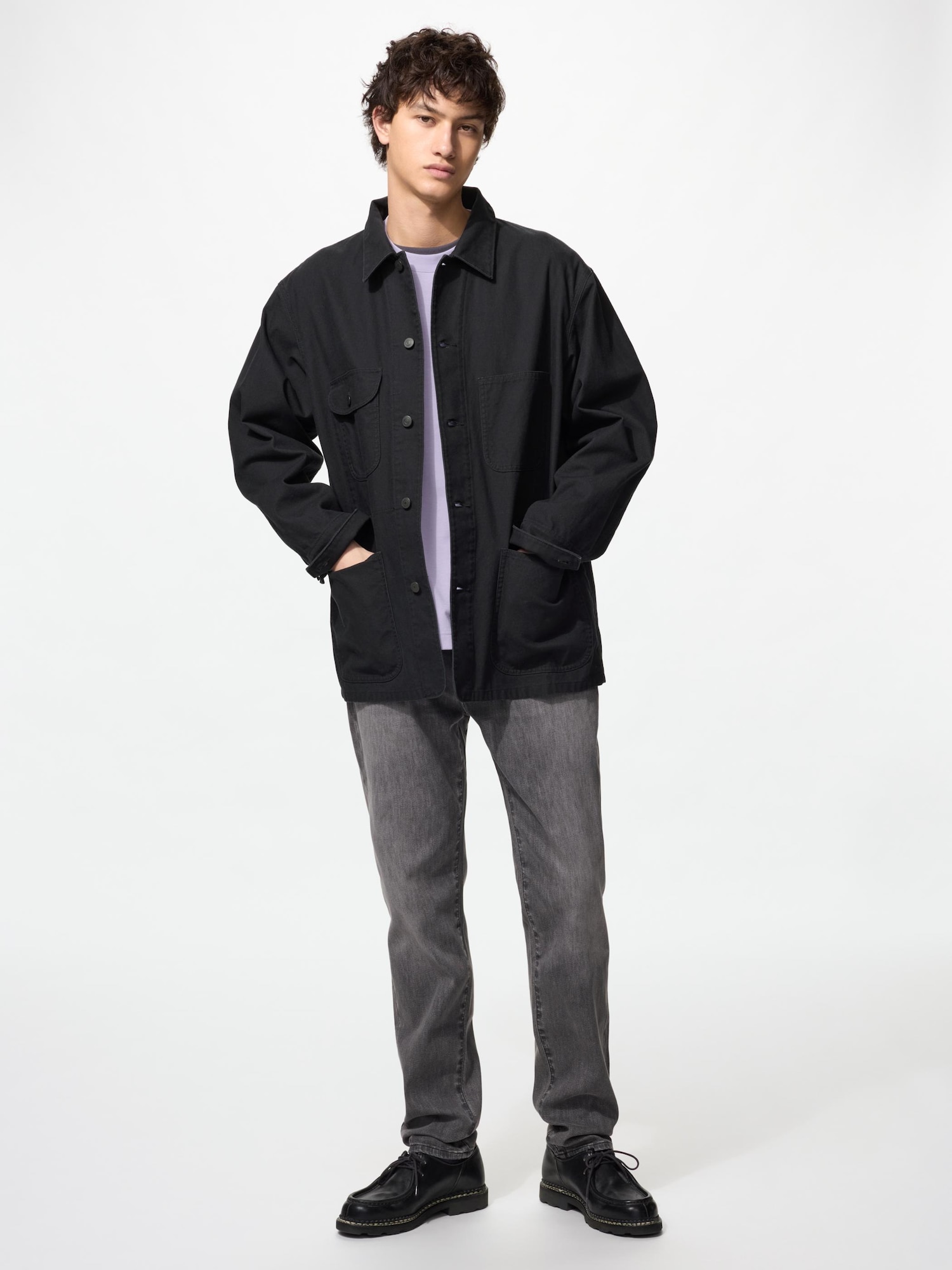 Джинсы EZY удлинённые — UNIQLO