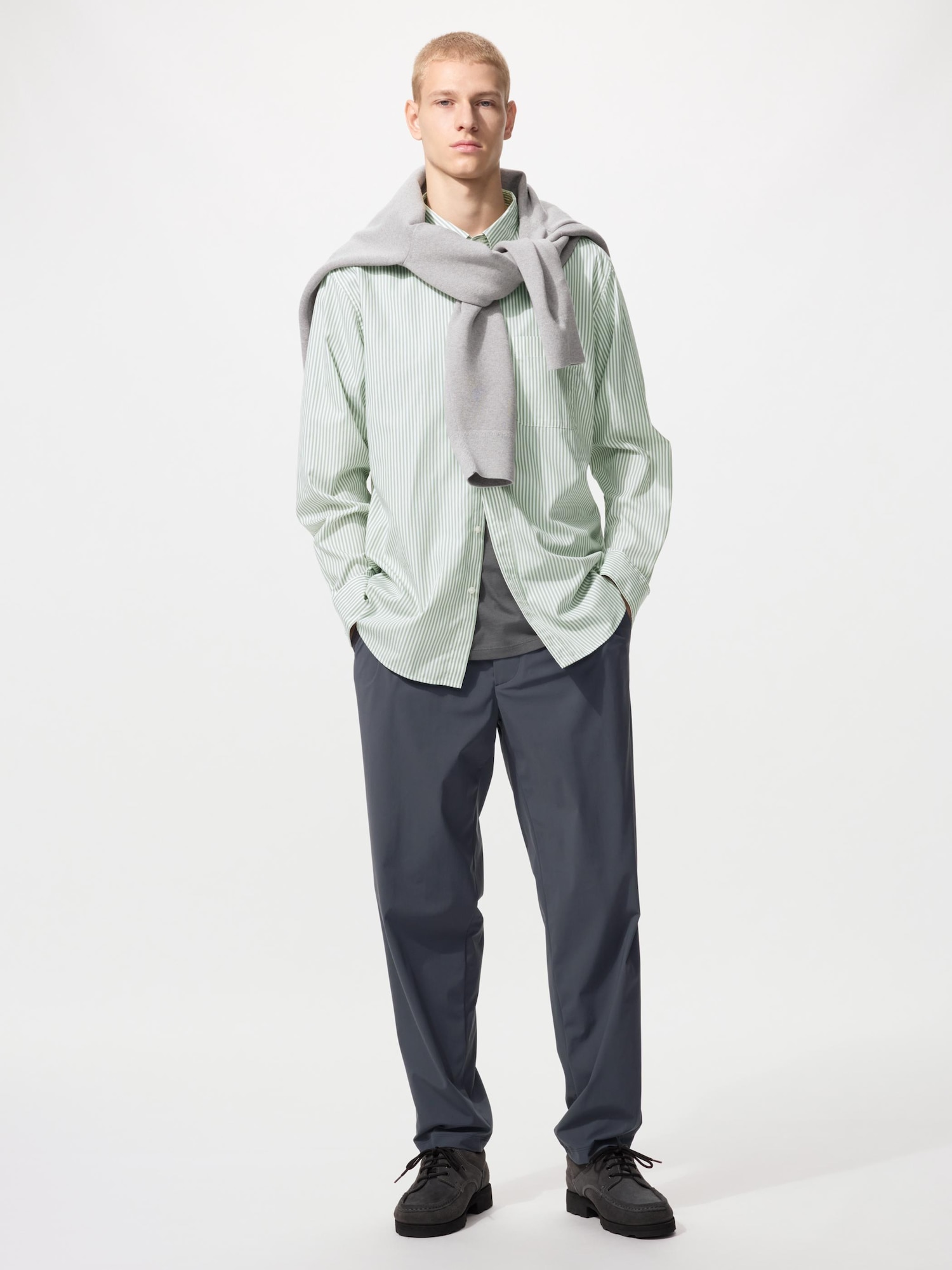 Брюки Ultra Stretch, удлинённые — UNIQLO