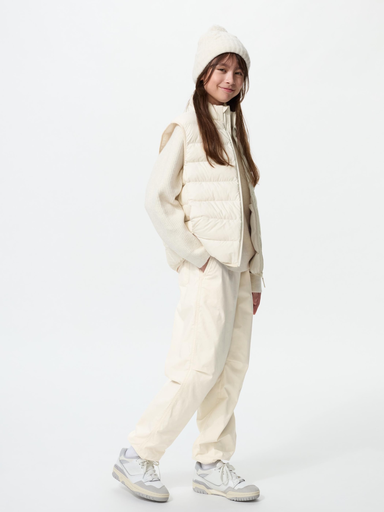 Утепленные легкие брюки — UNIQLO
