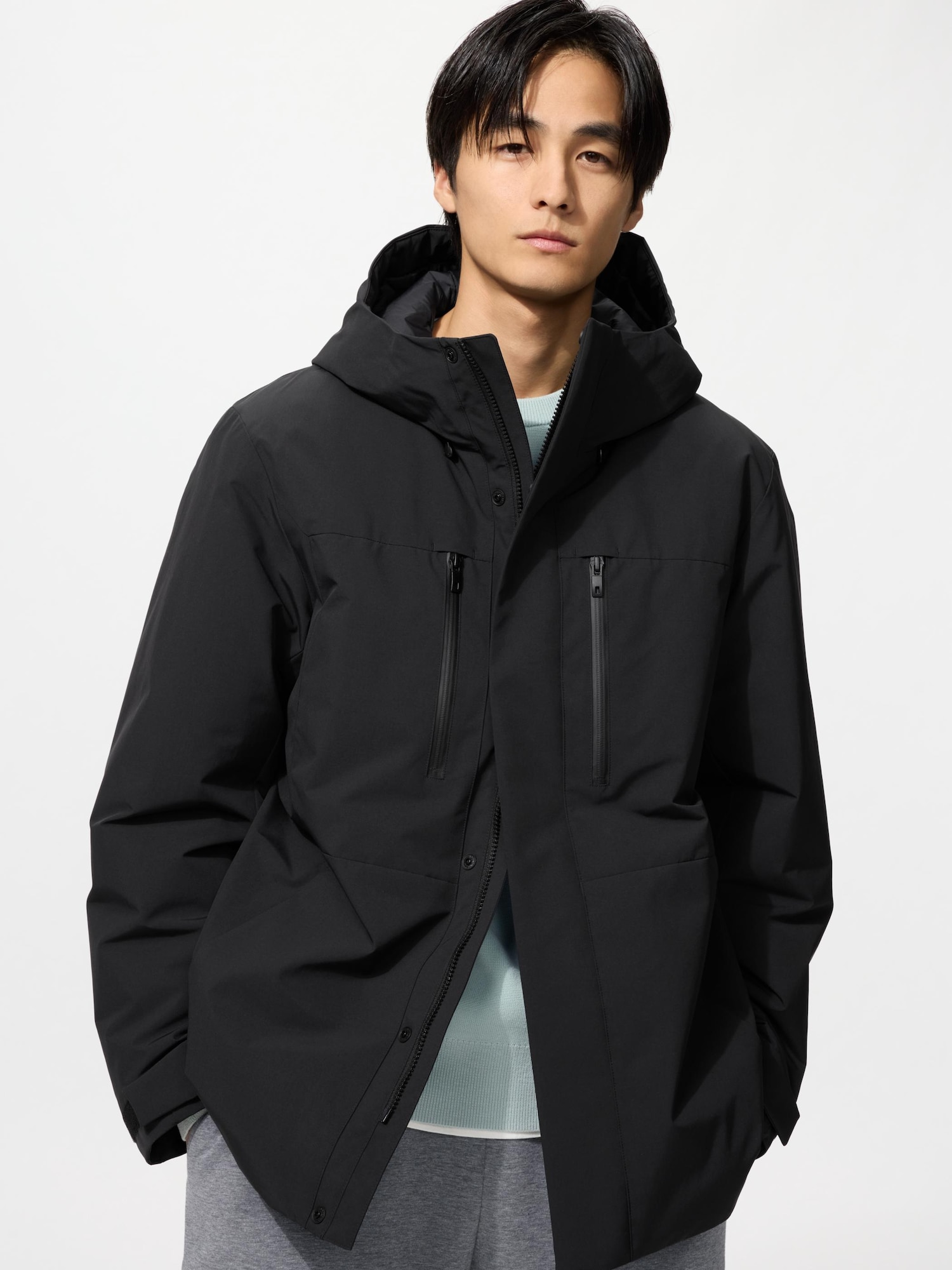 Парка гибридный пух — UNIQLO
