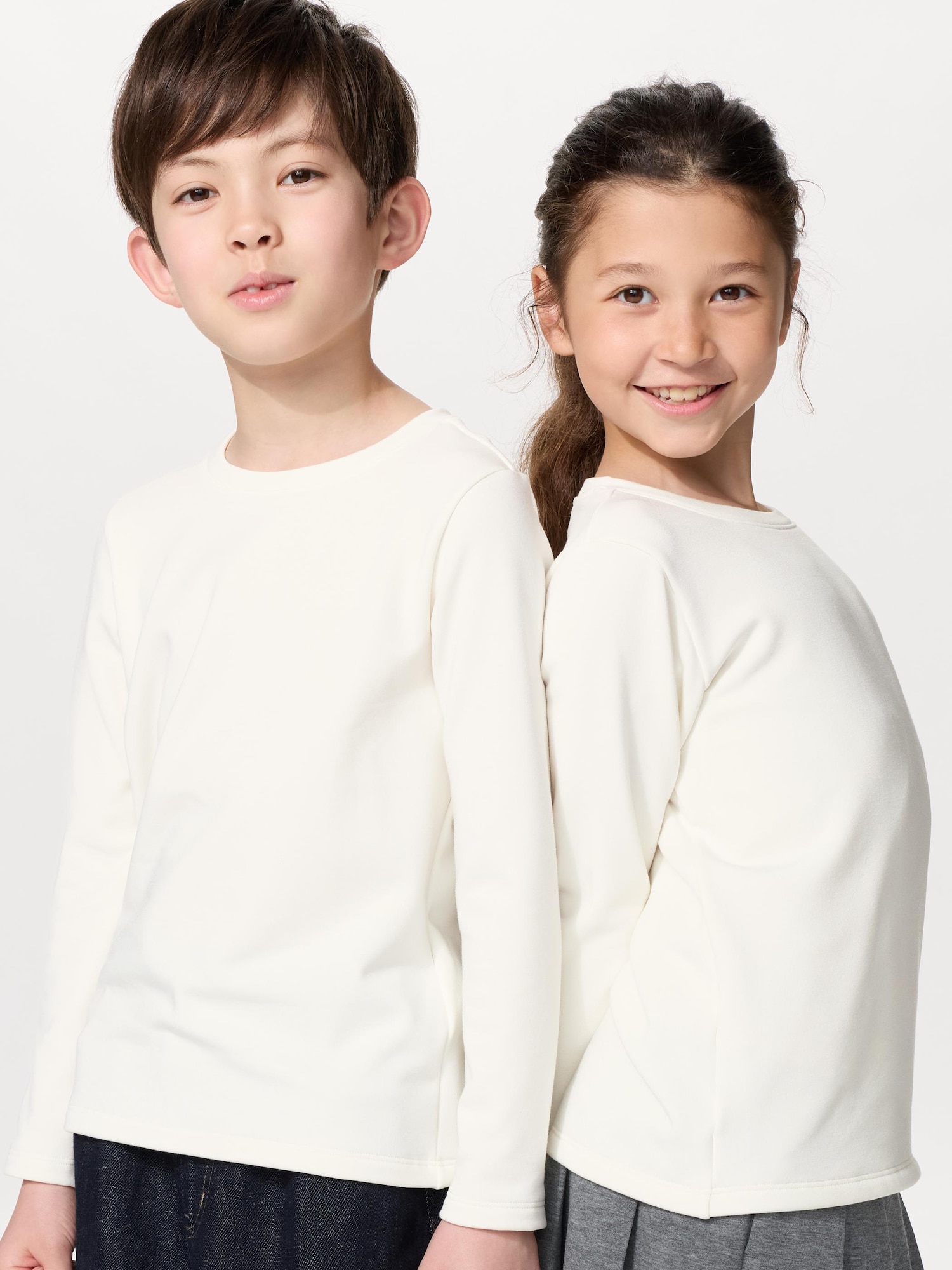 HEATTECH Ultra Warm термофутболка с круглым вырезом — UNIQLO
