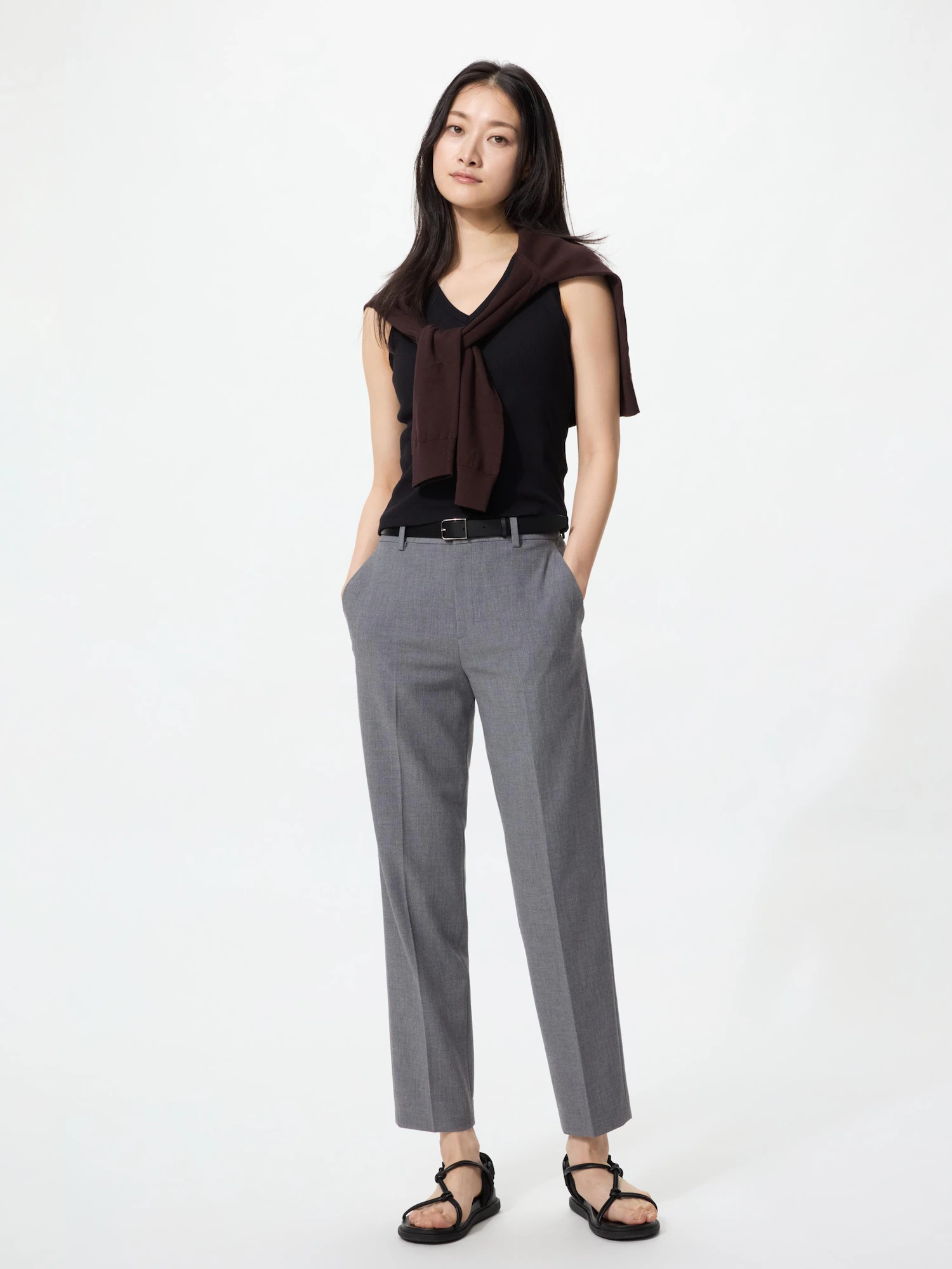 Брюки до щиколотки Smart Ankle удлинённые — UNIQLO