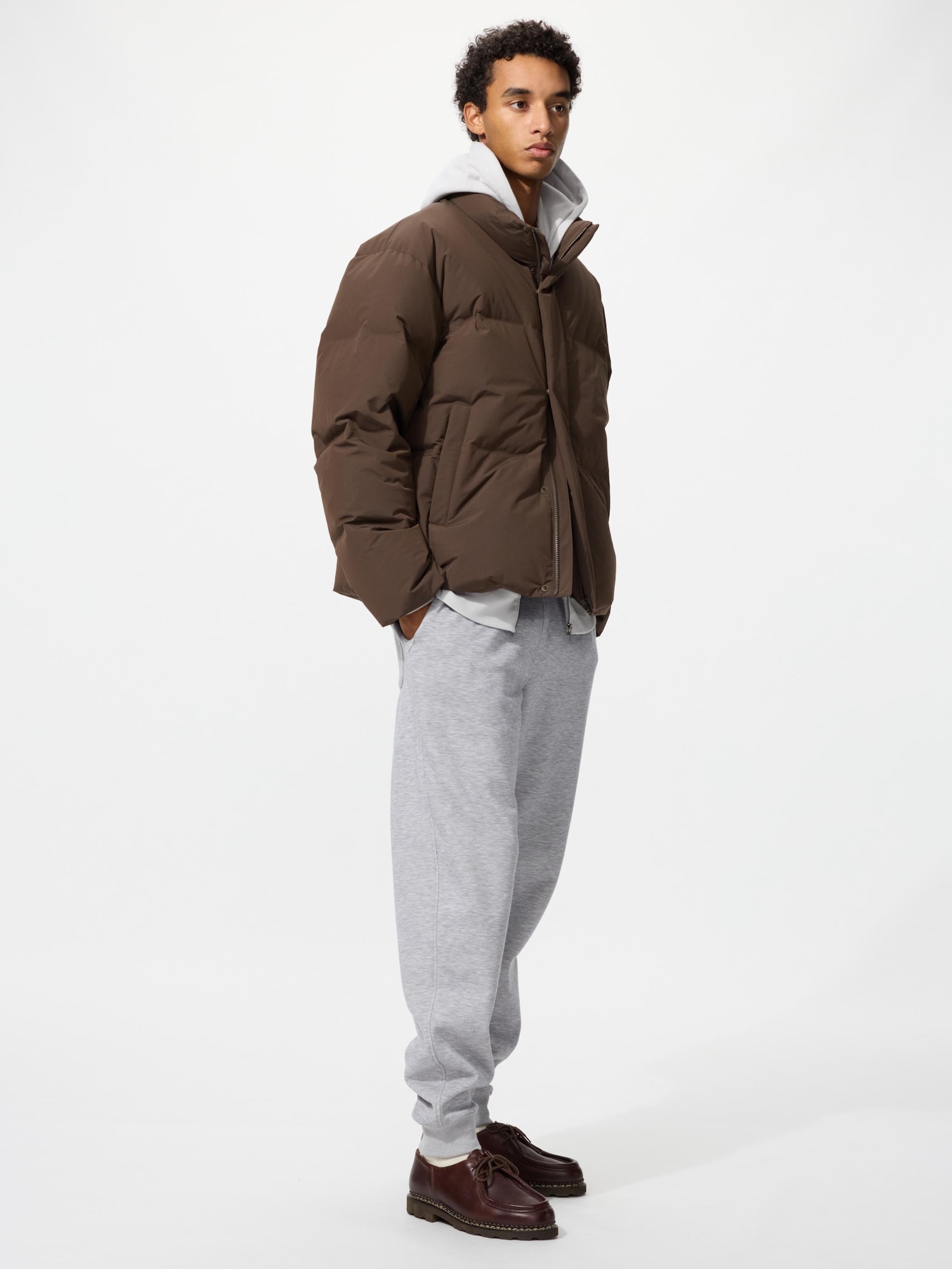 HEATTECH спортивные брюки из флиса-боа удлинённые — UNIQLO
