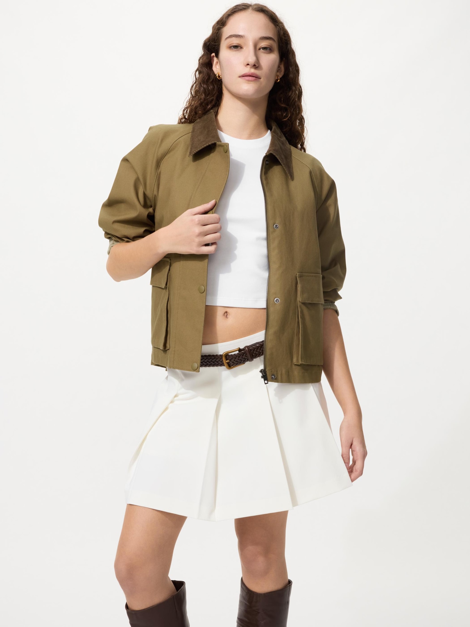Юбка плиссе — UNIQLO