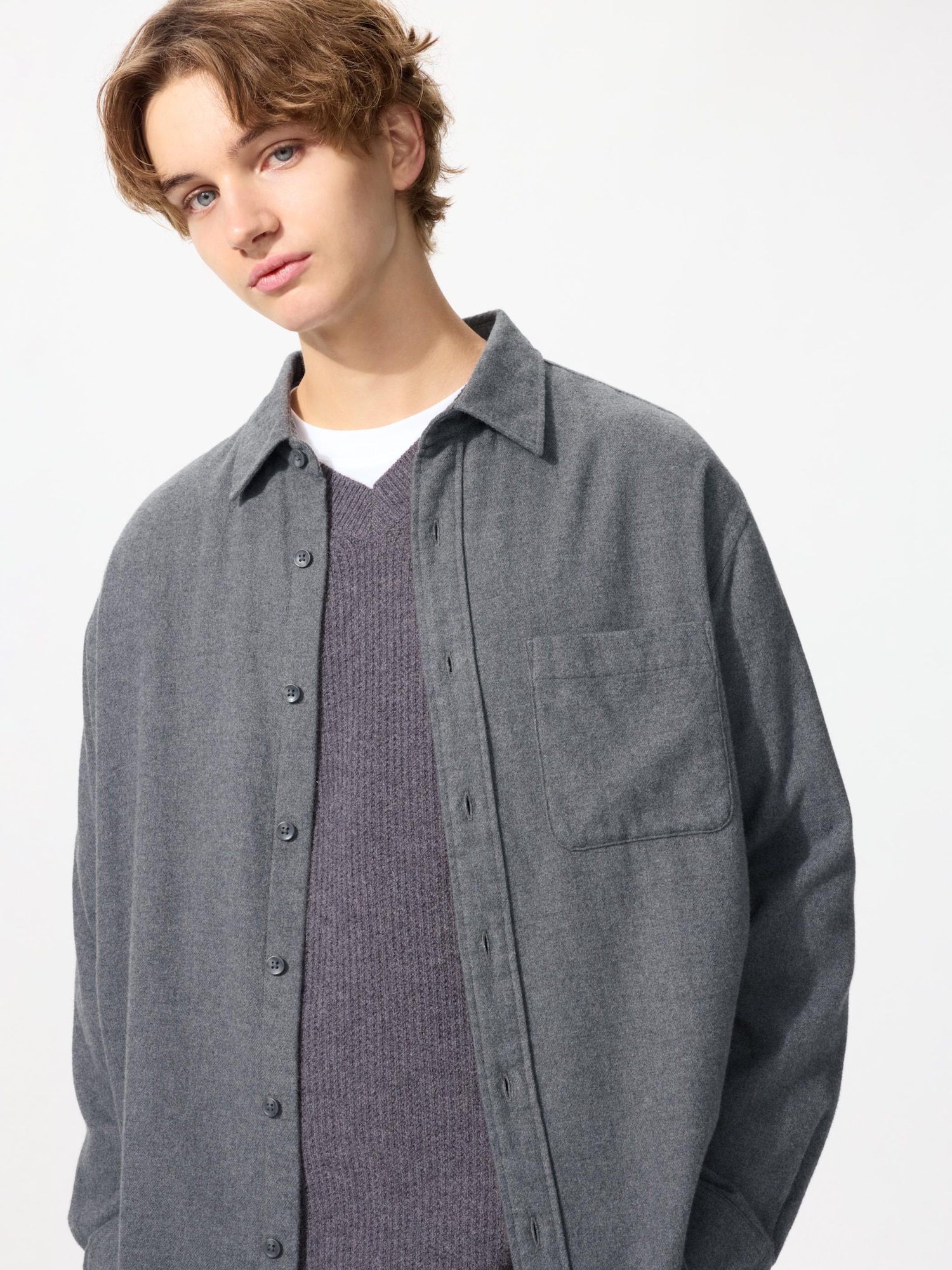 Фланелевая рубашка — UNIQLO