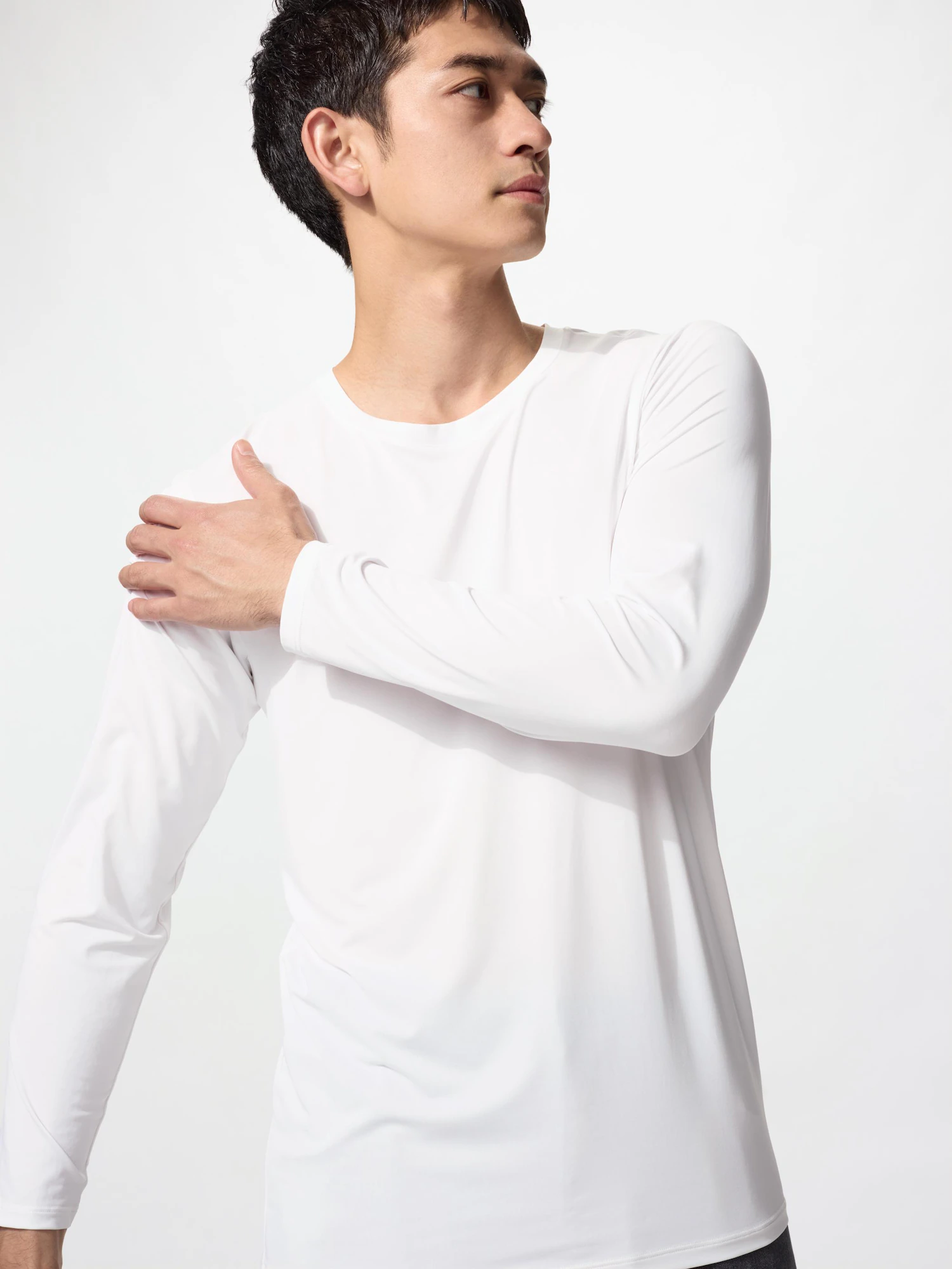 AIRism футболка с круглым вырезом — UNIQLO