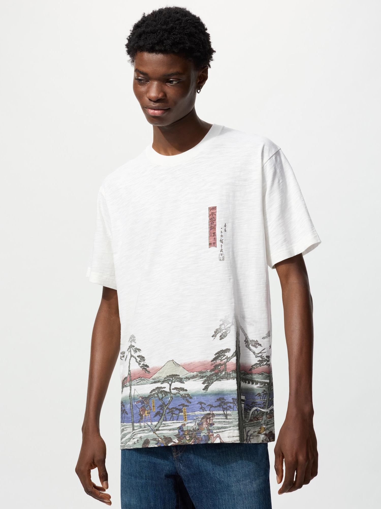 Футболка гравюры Бостонского музея — UNIQLO