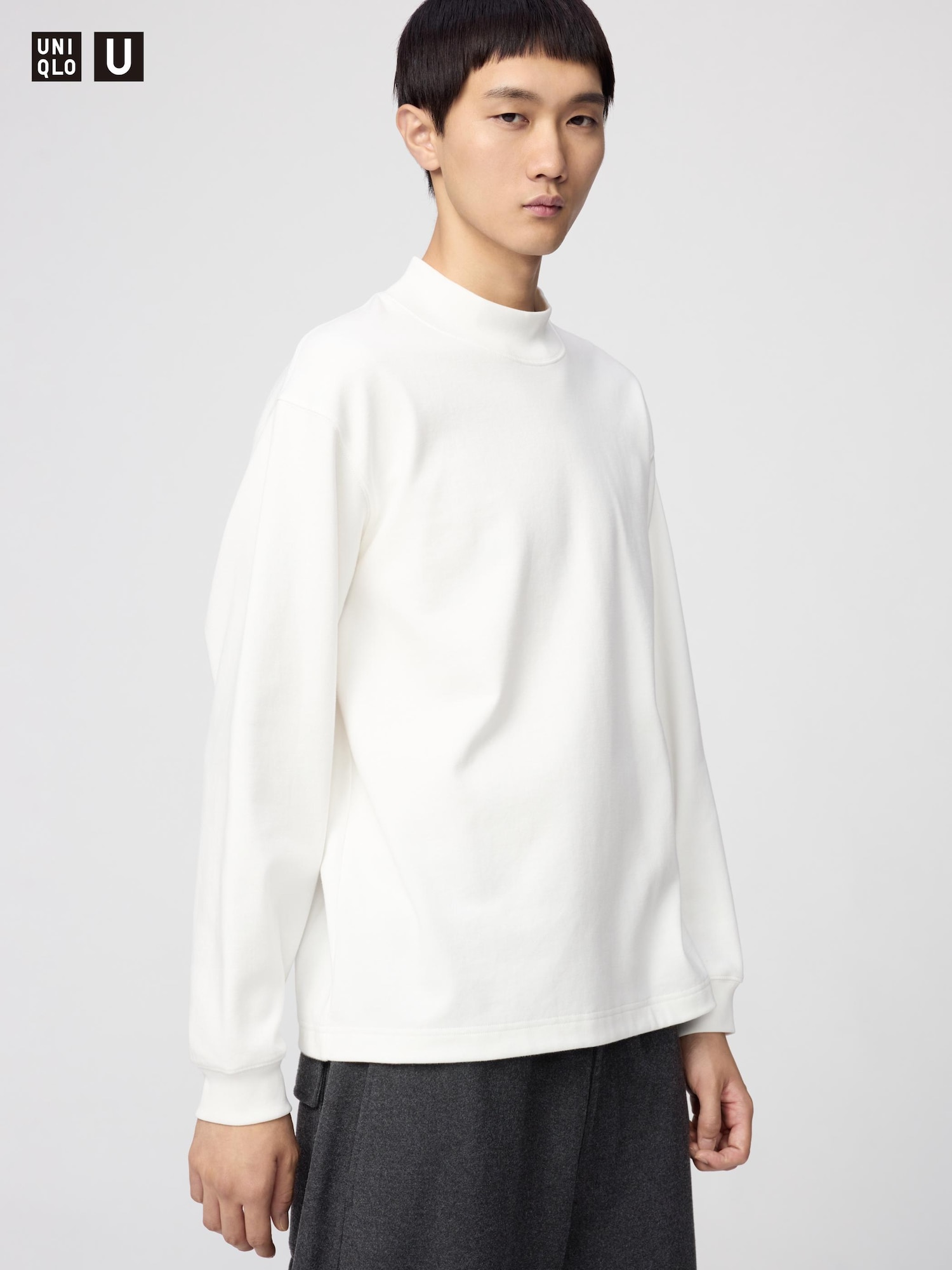 Мокнек футболка с длинными рукавами — UNIQLO