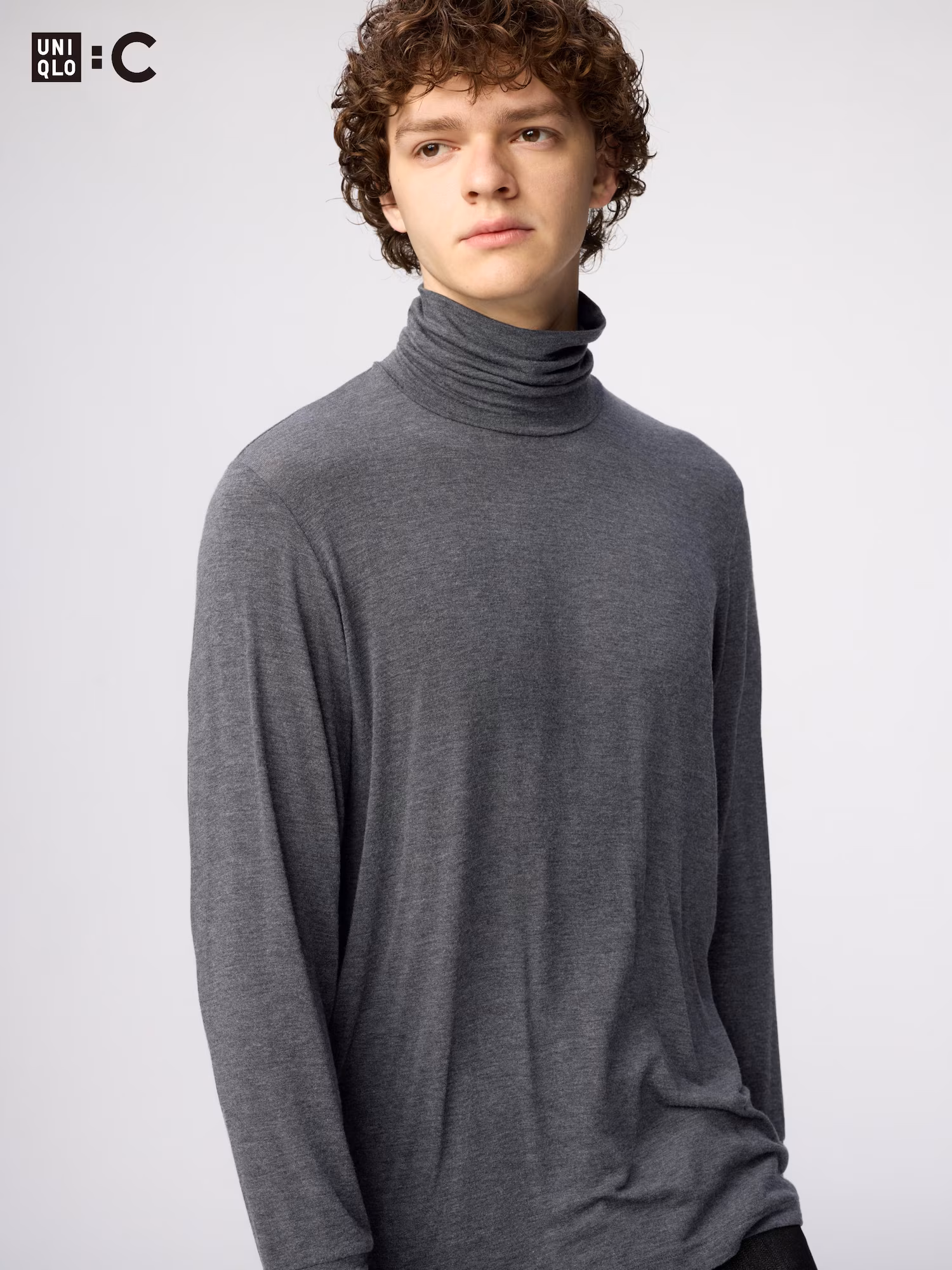 HEATTECH кашемир водолазка 9/10 рукав — UNIQLO