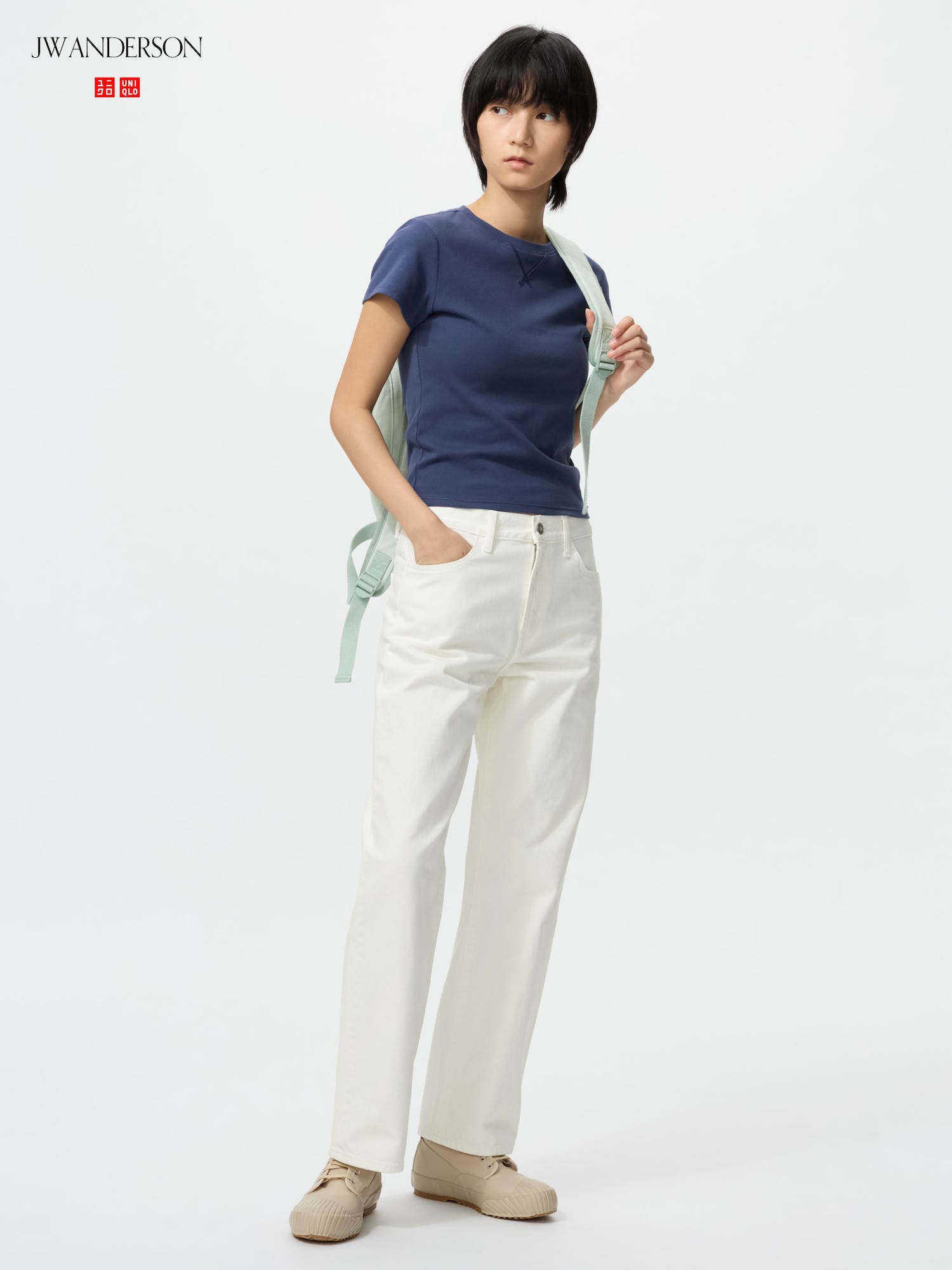 Прямые джинсы — UNIQLO