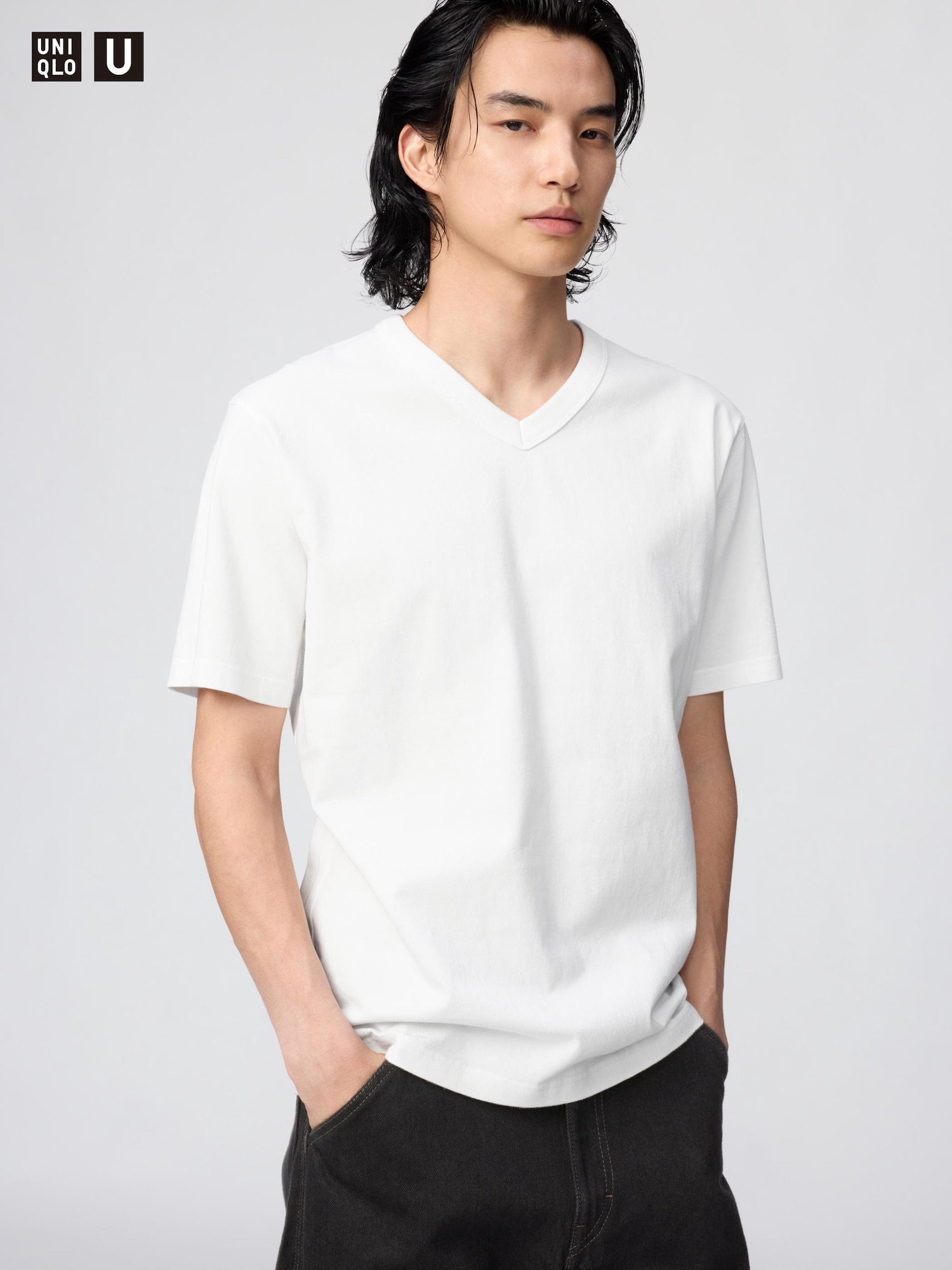V-образная футболка — UNIQLO