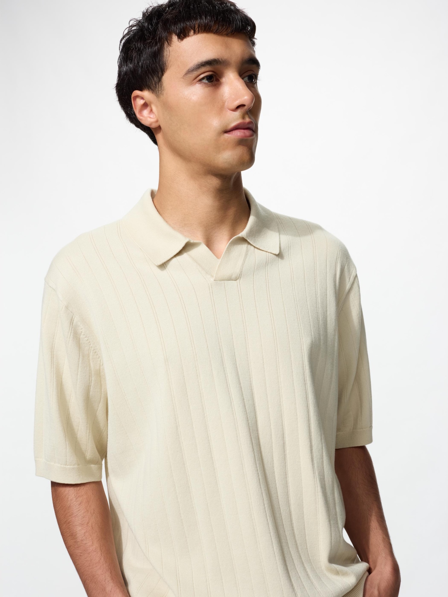 Моющийся поло-свитер скиппер — UNIQLO