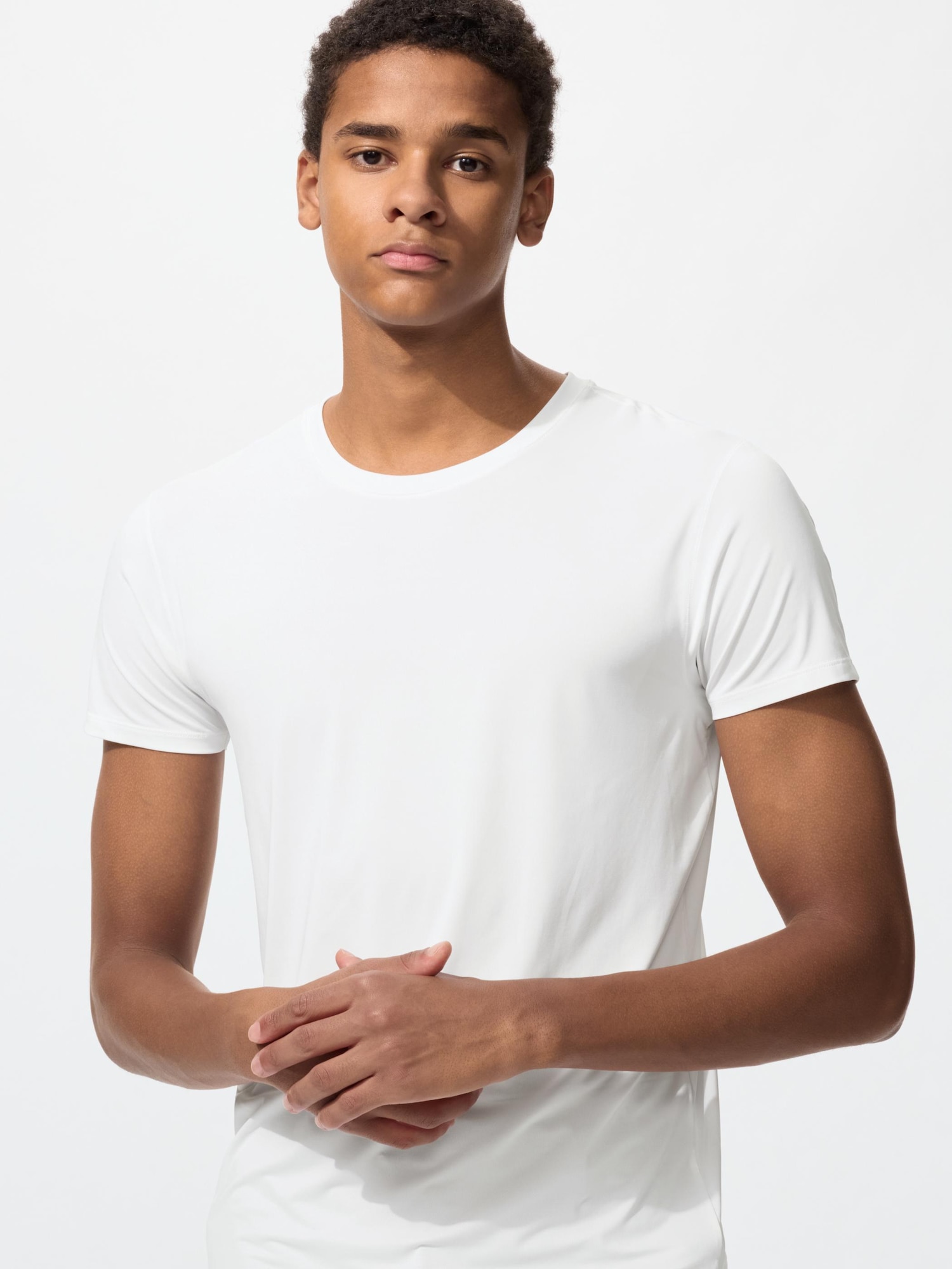 AIRism футболка с круглым вырезом — UNIQLO