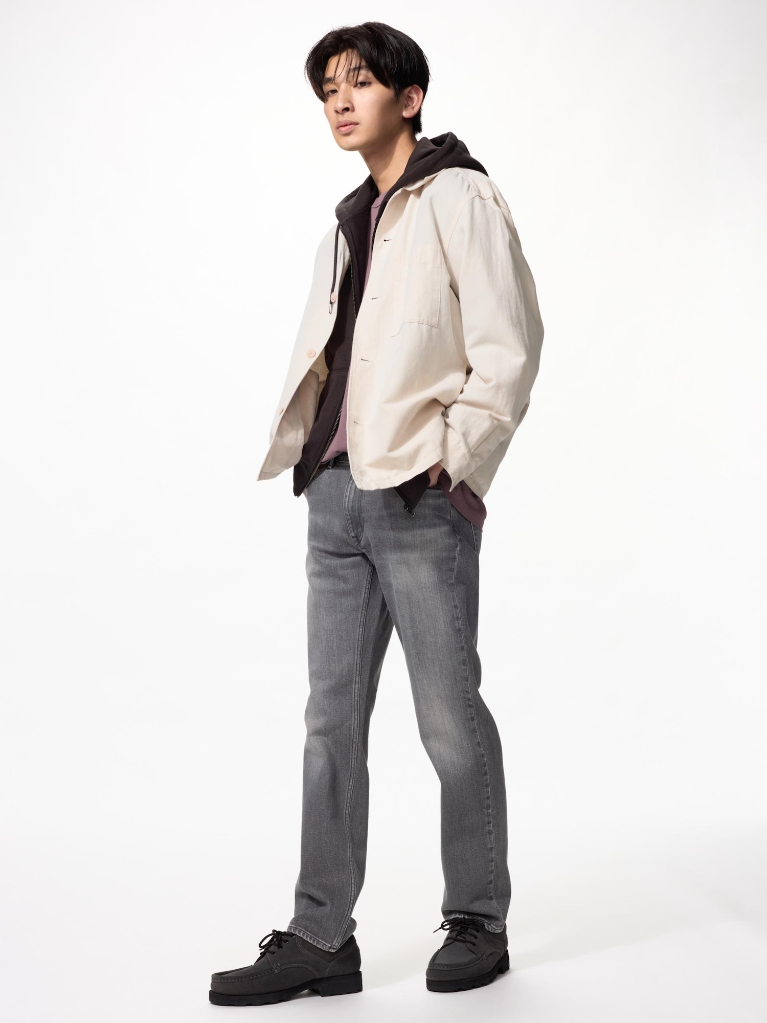 Джинсы узкие прямые — UNIQLO