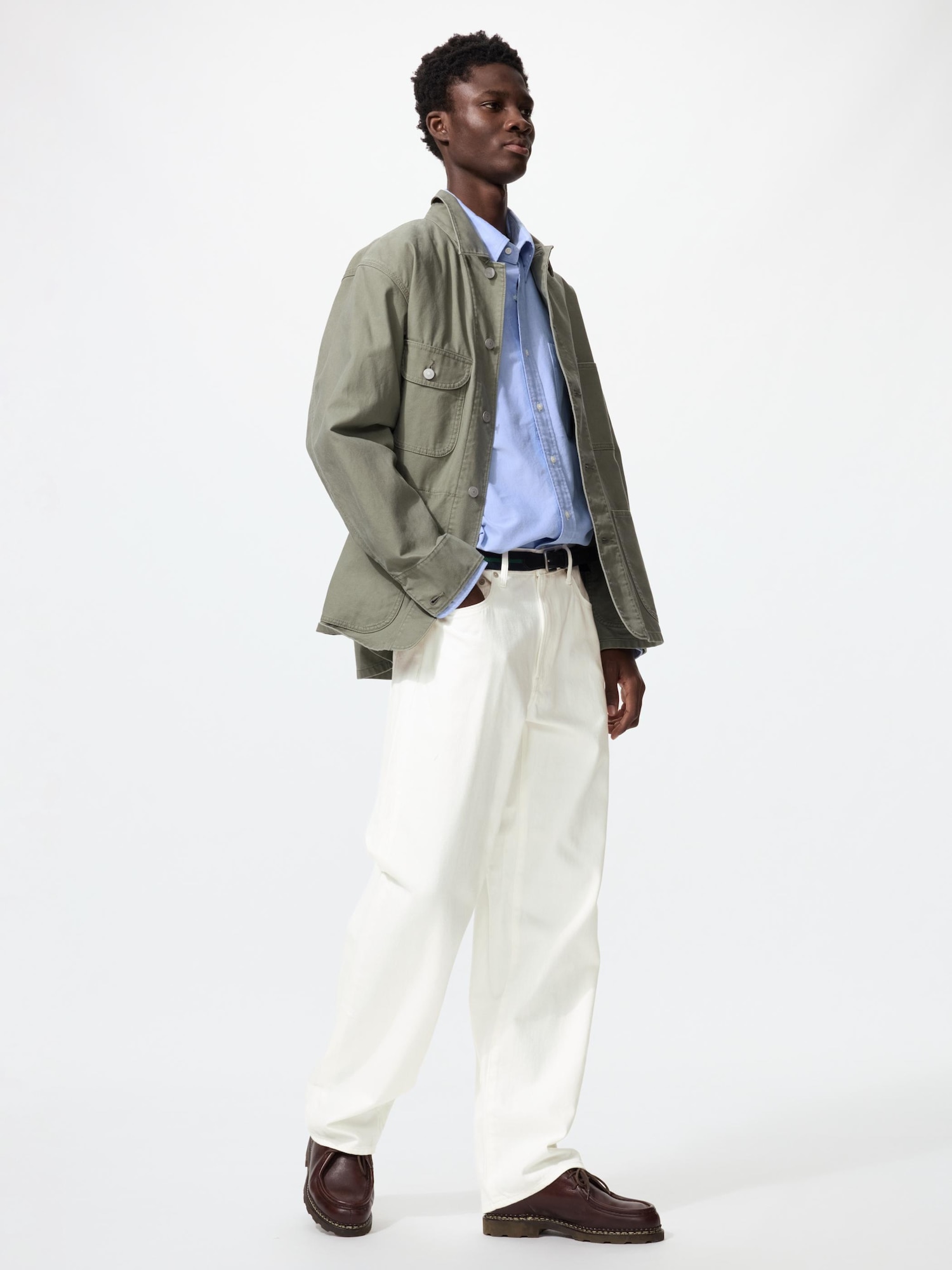 Джинсы мешковатые удлиненные — UNIQLO