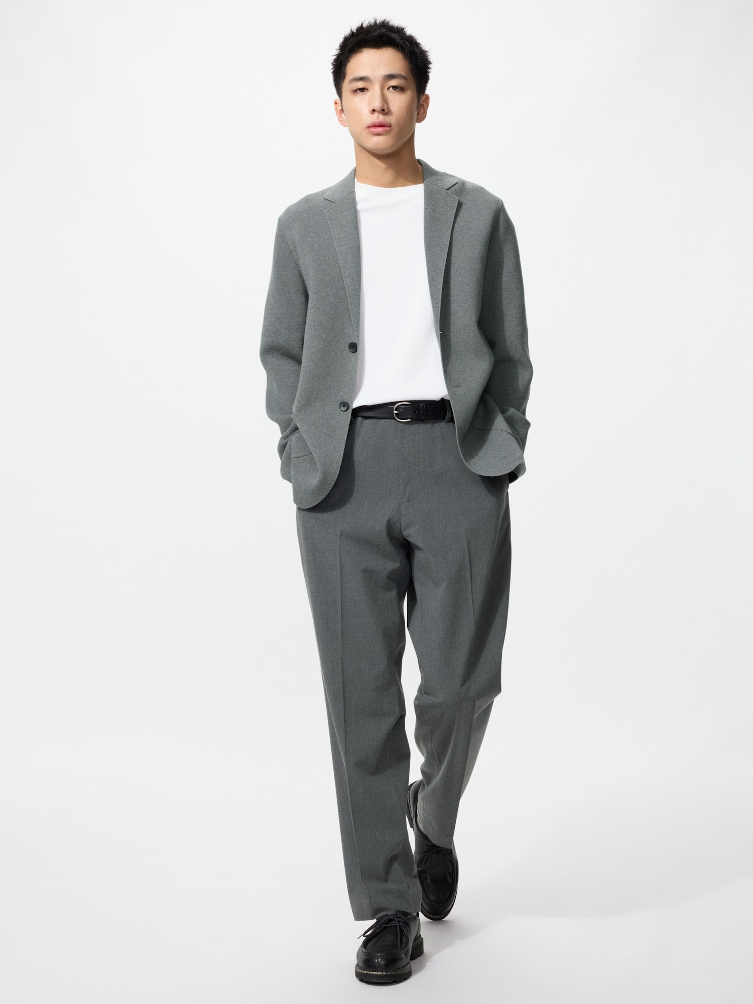 Брюки анкл умные удлиненные — UNIQLO