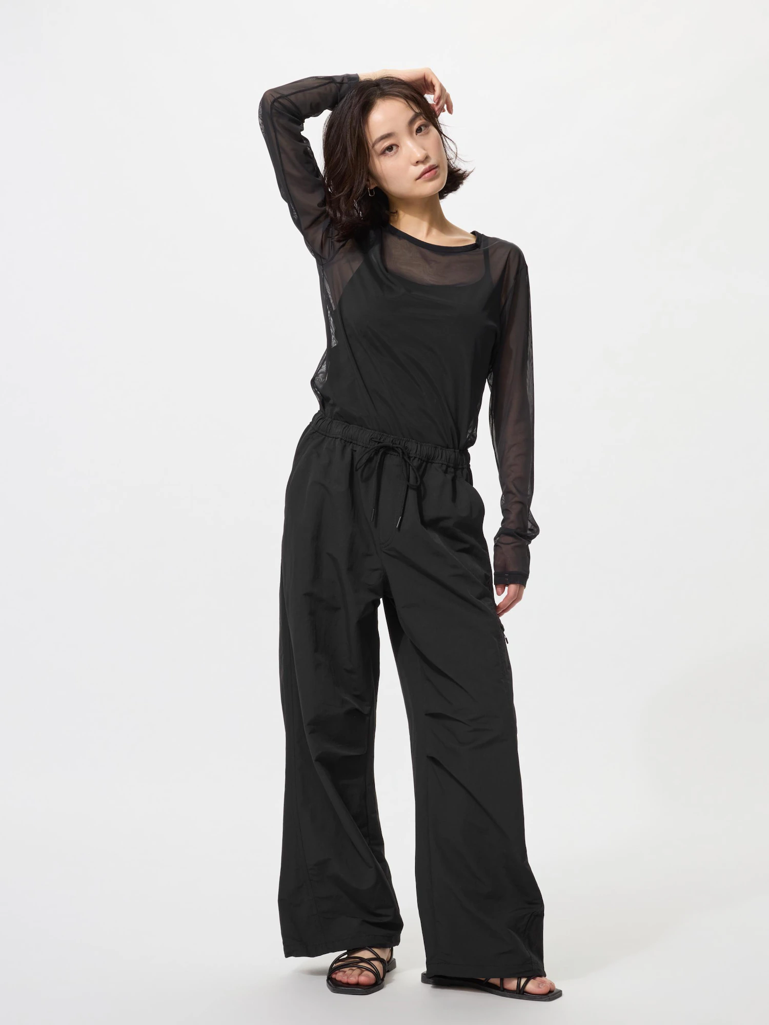 Easy utility pants / shortened length — UNIQLO