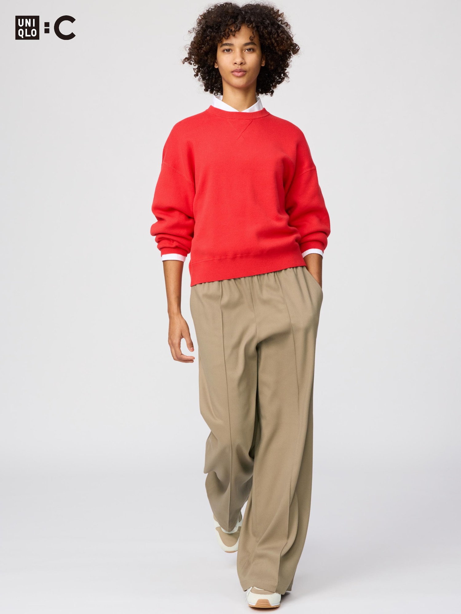 Брюки удобные широкие — UNIQLO