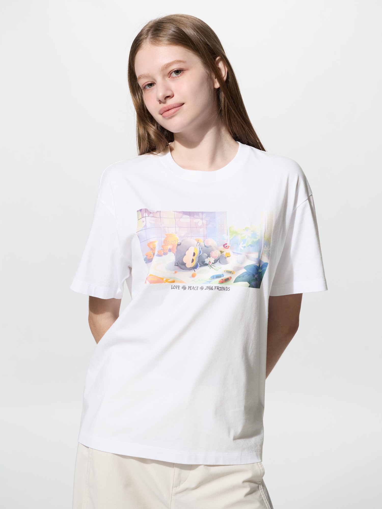 Джоан Фрэндс UT/оверсайз крой — UNIQLO
